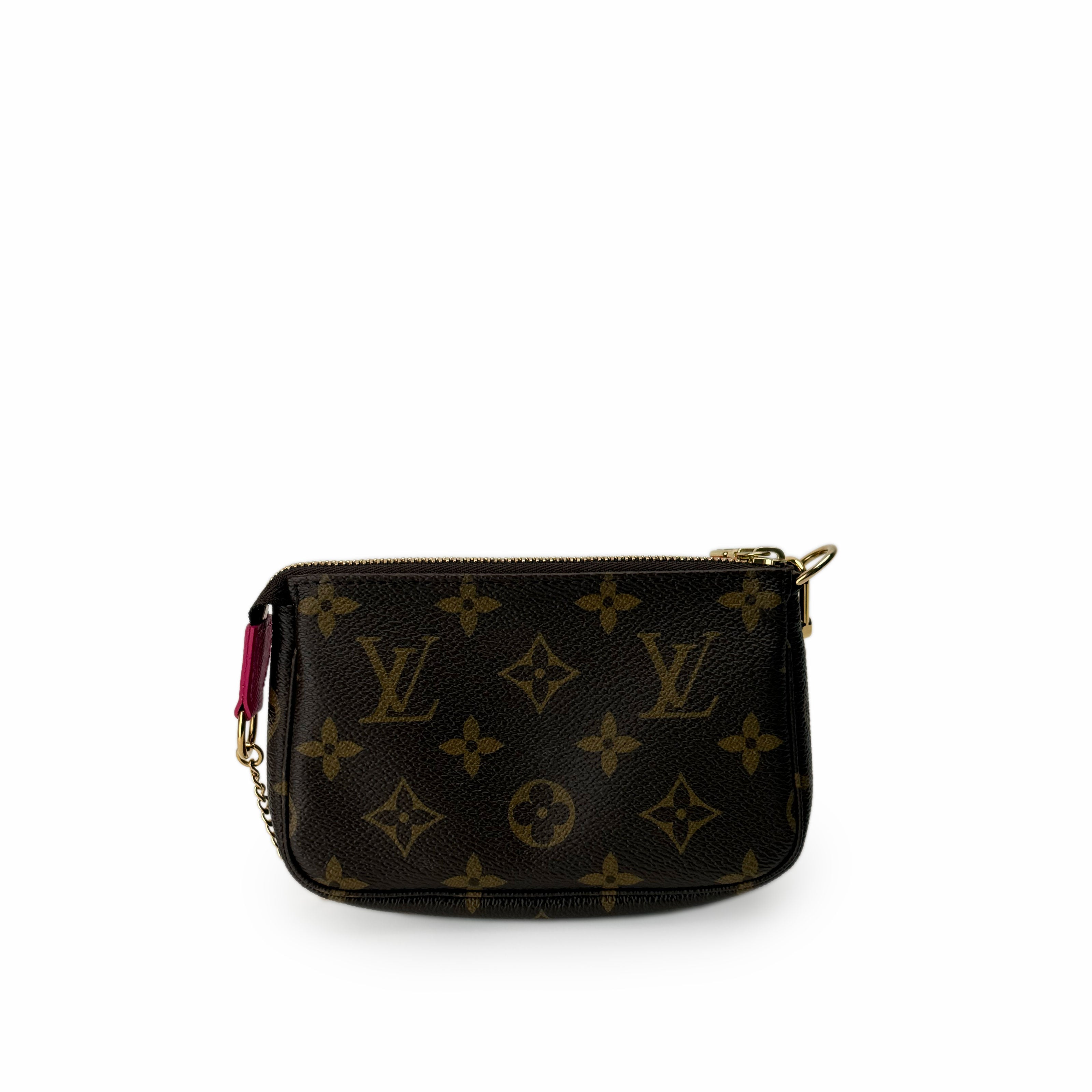 Louis Vuitton Mini Pochette Accessoires Monogram Xmas Bears
