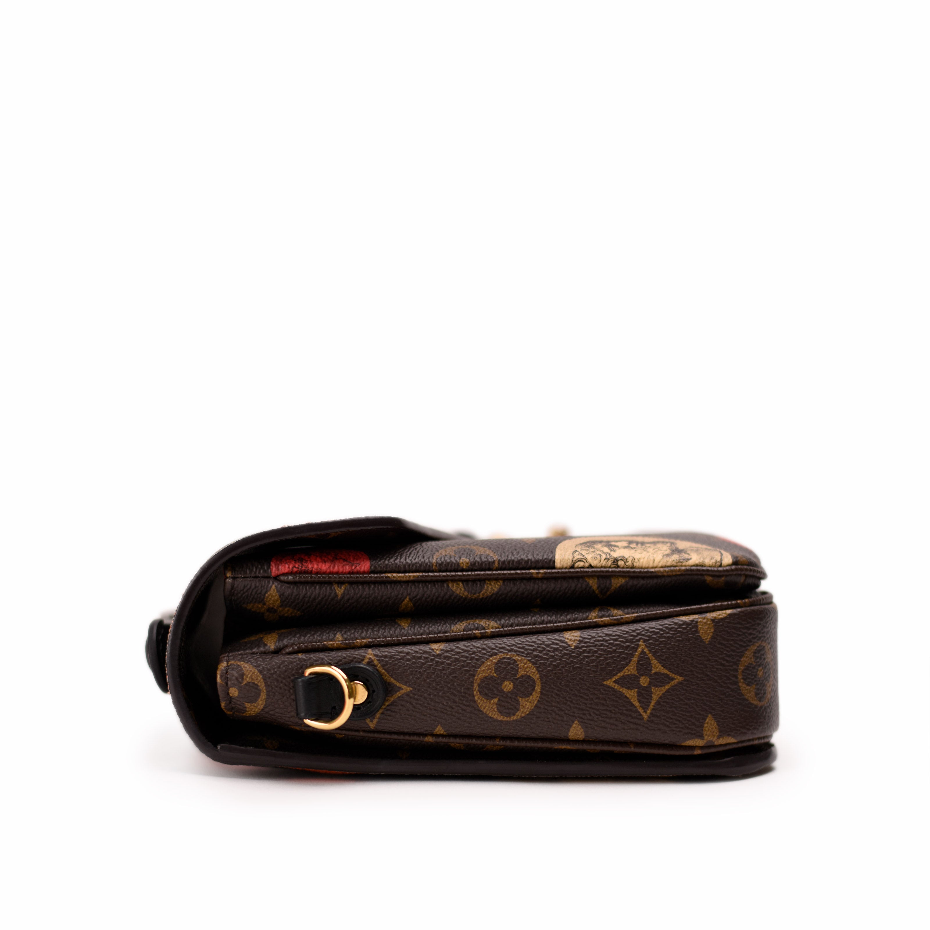 Louis Vuitton X Fornasetti Monogram Canvas Cameo Metis Pochette Bag