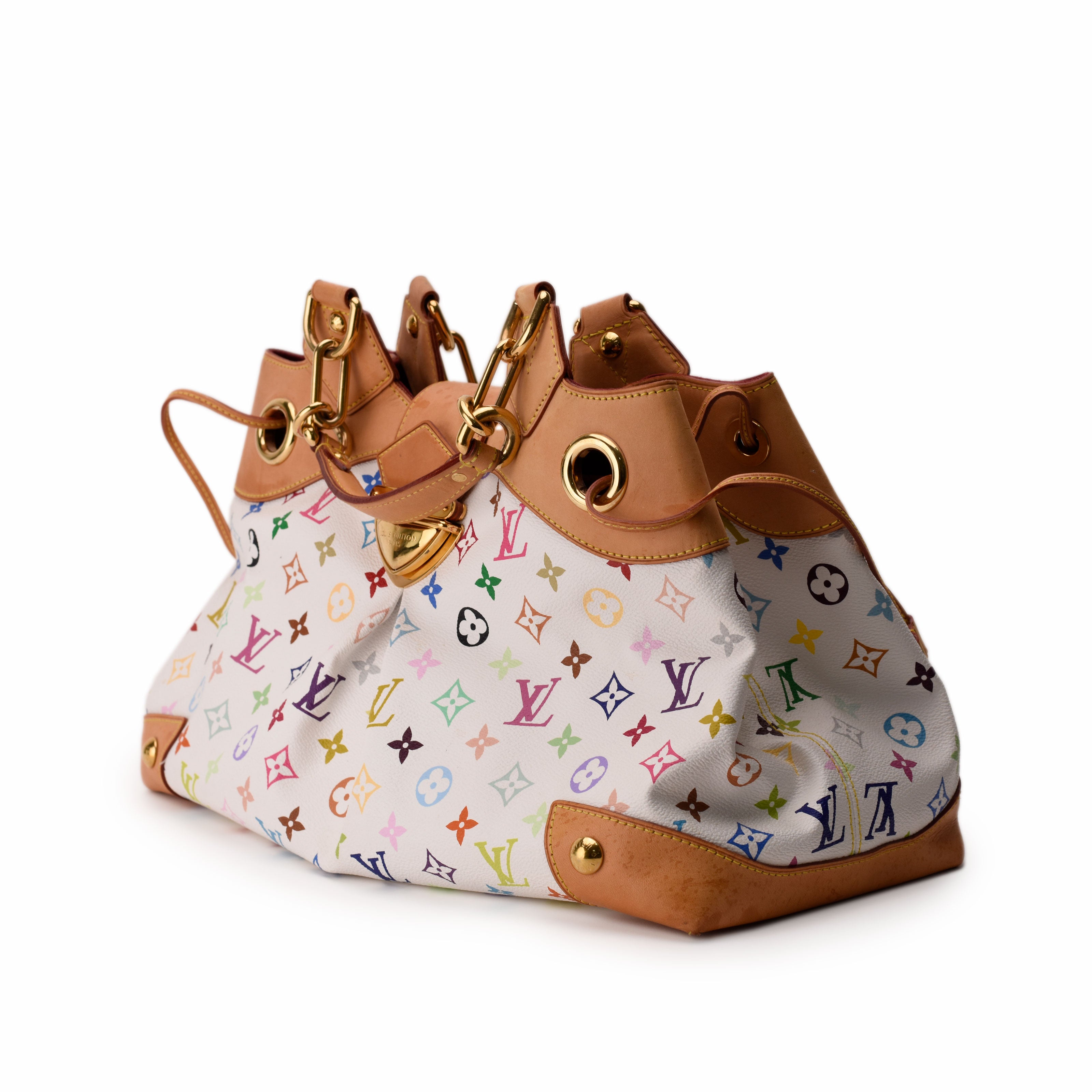 Louis Vuitton White Monogram Multicolore Ursula Bag