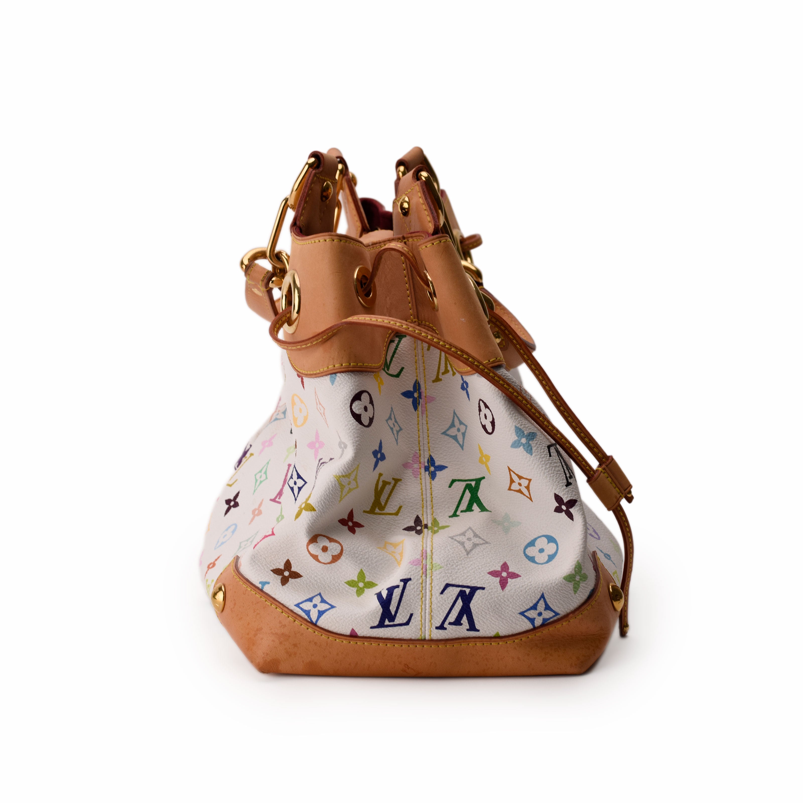 Louis Vuitton White Monogram Multicolore Ursula Bag