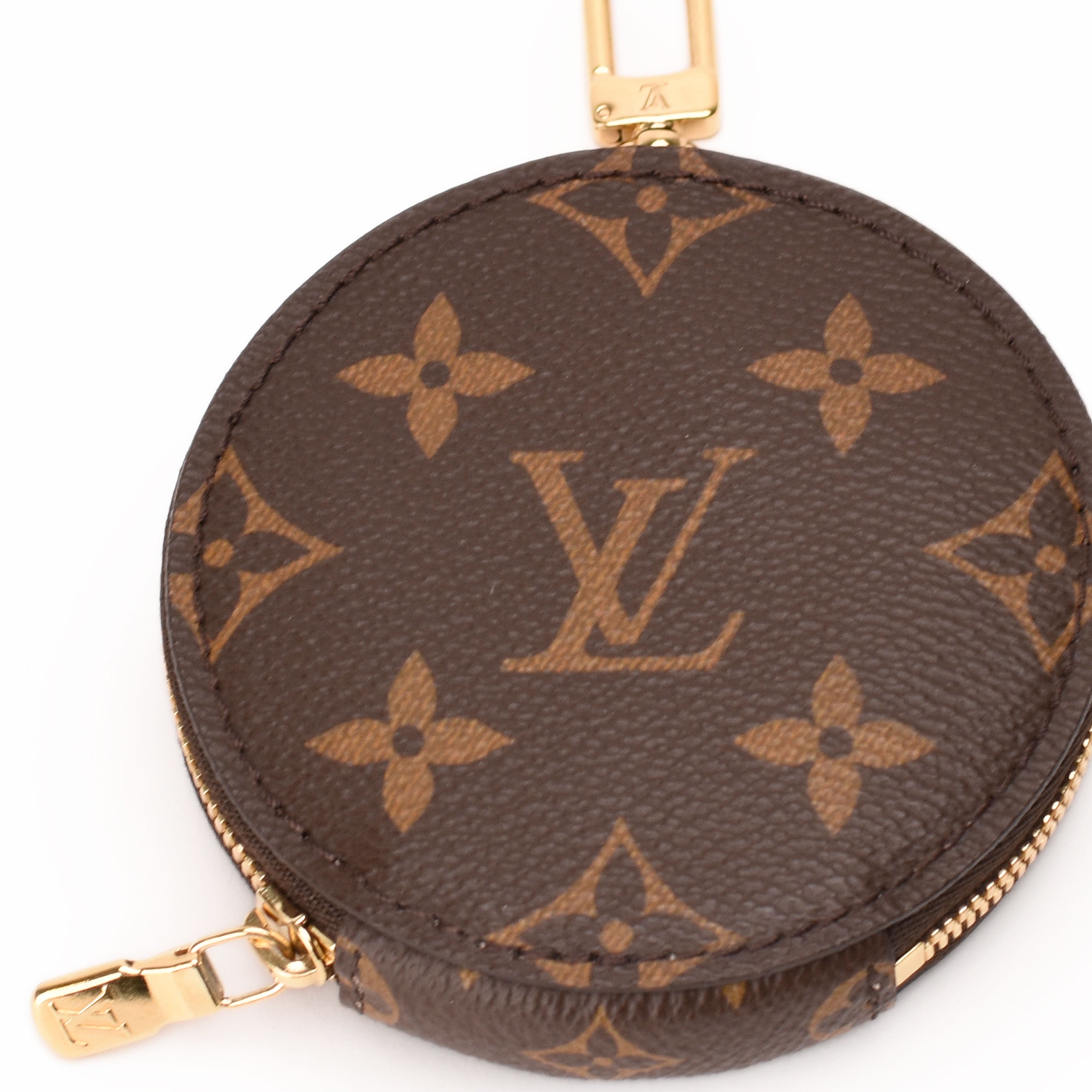 Louis Vuitton Monogram Round Zipped Coin Purse