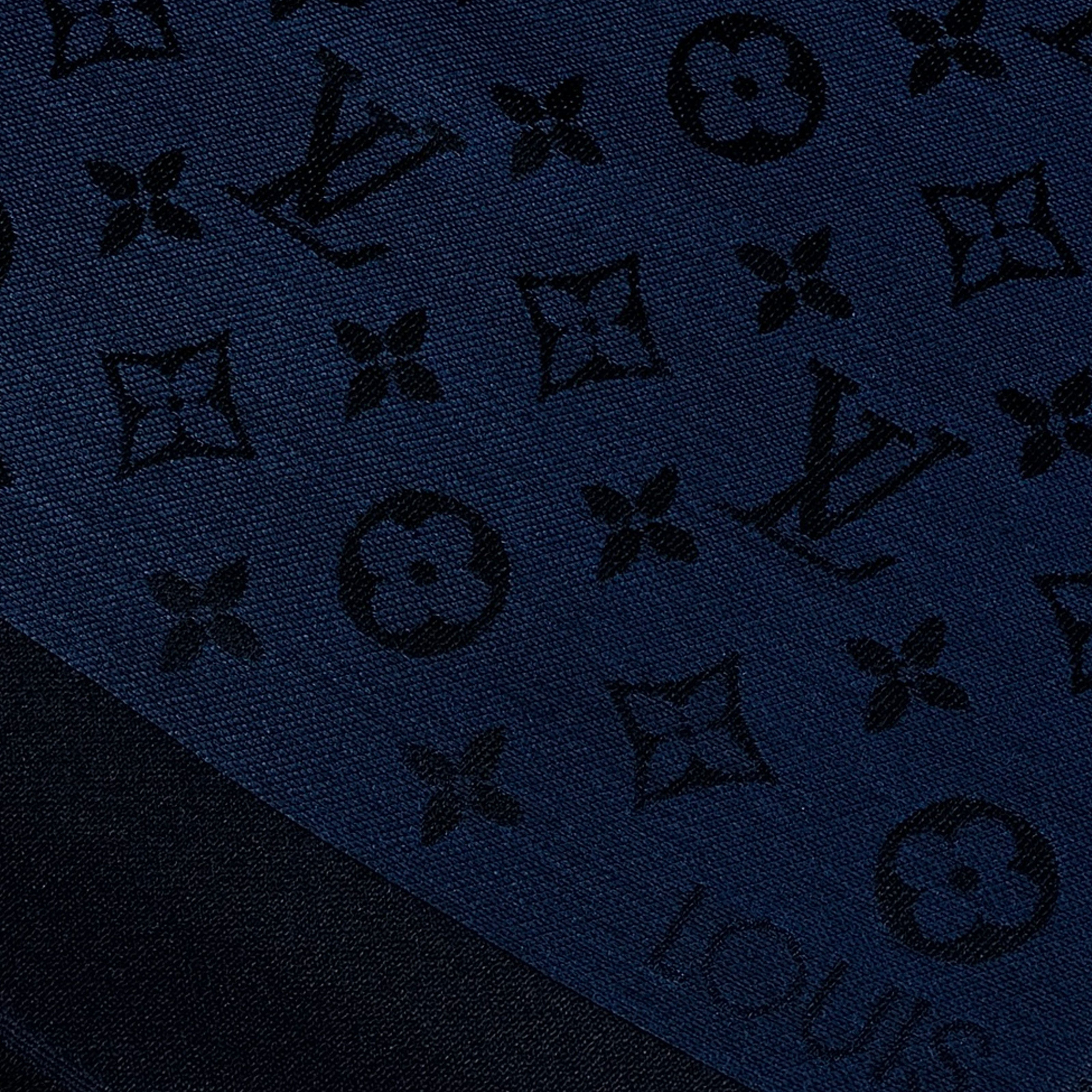Louis Vuitton Monogram Shawl Dark Blue