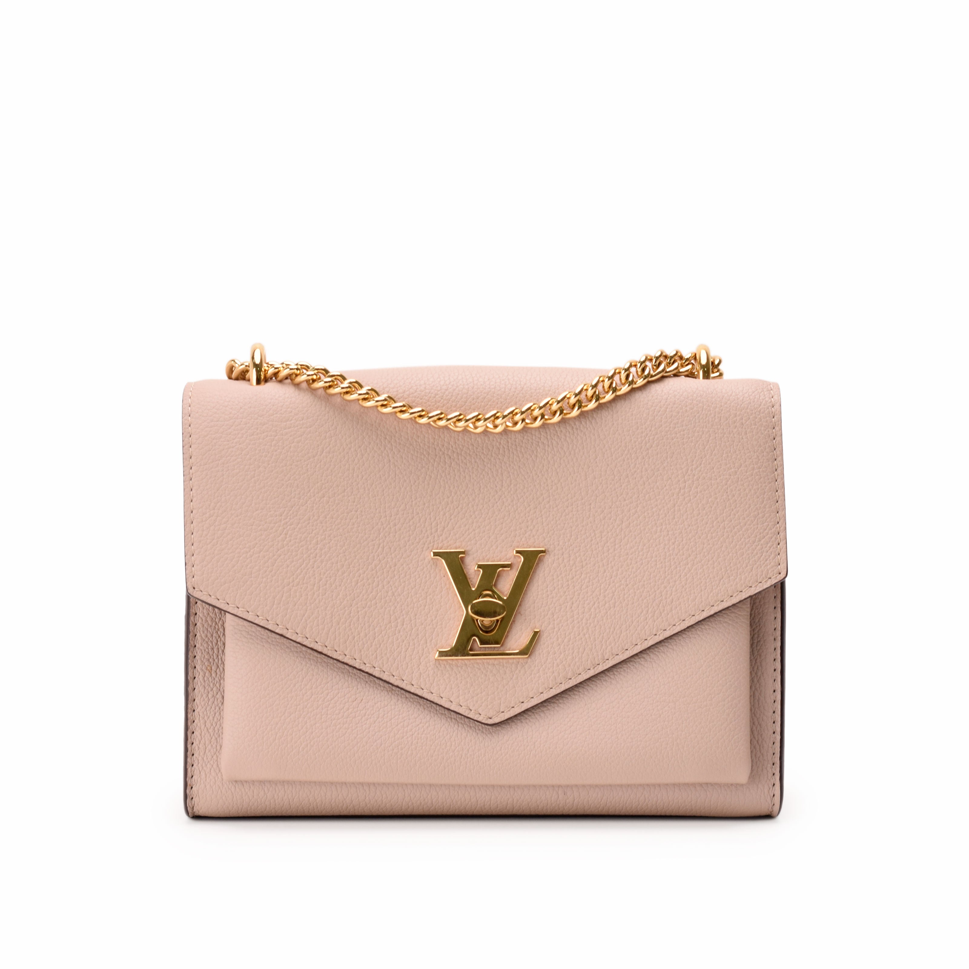 Louis Vuitton Mylockme Chain Bag Greige