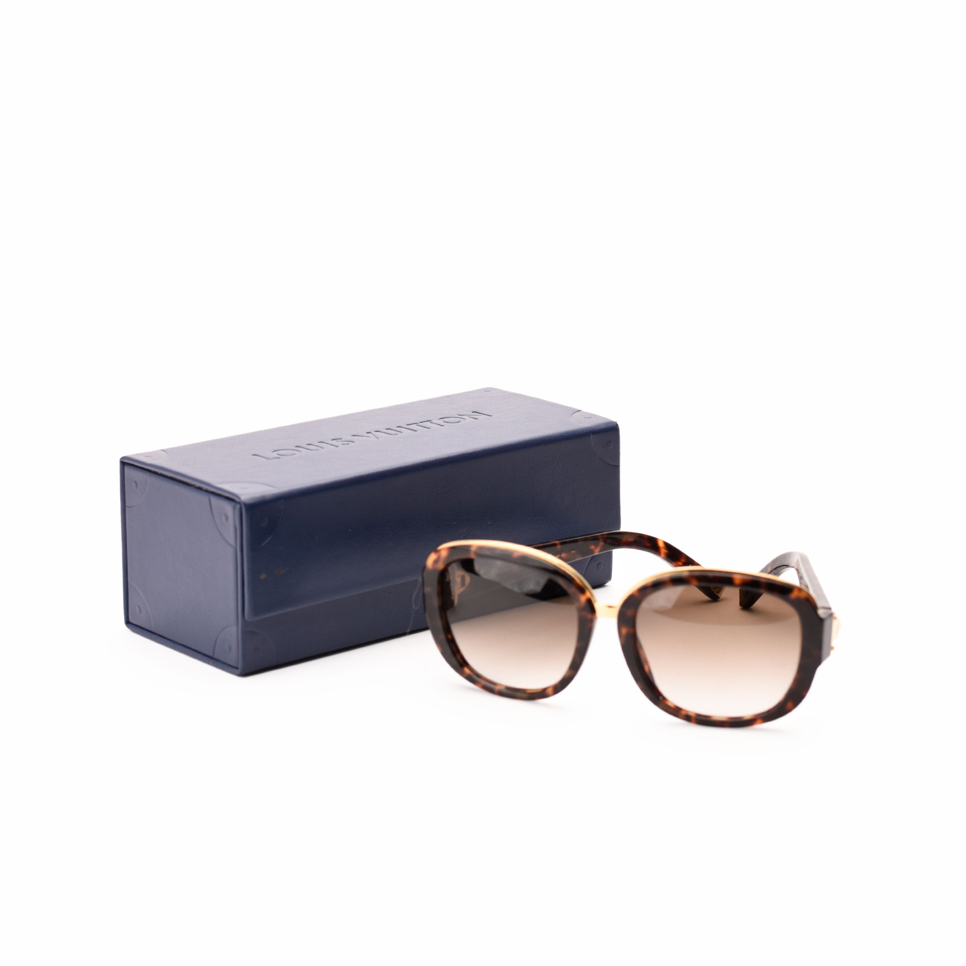 Louis Vuitton Brown Havana Sunglasses