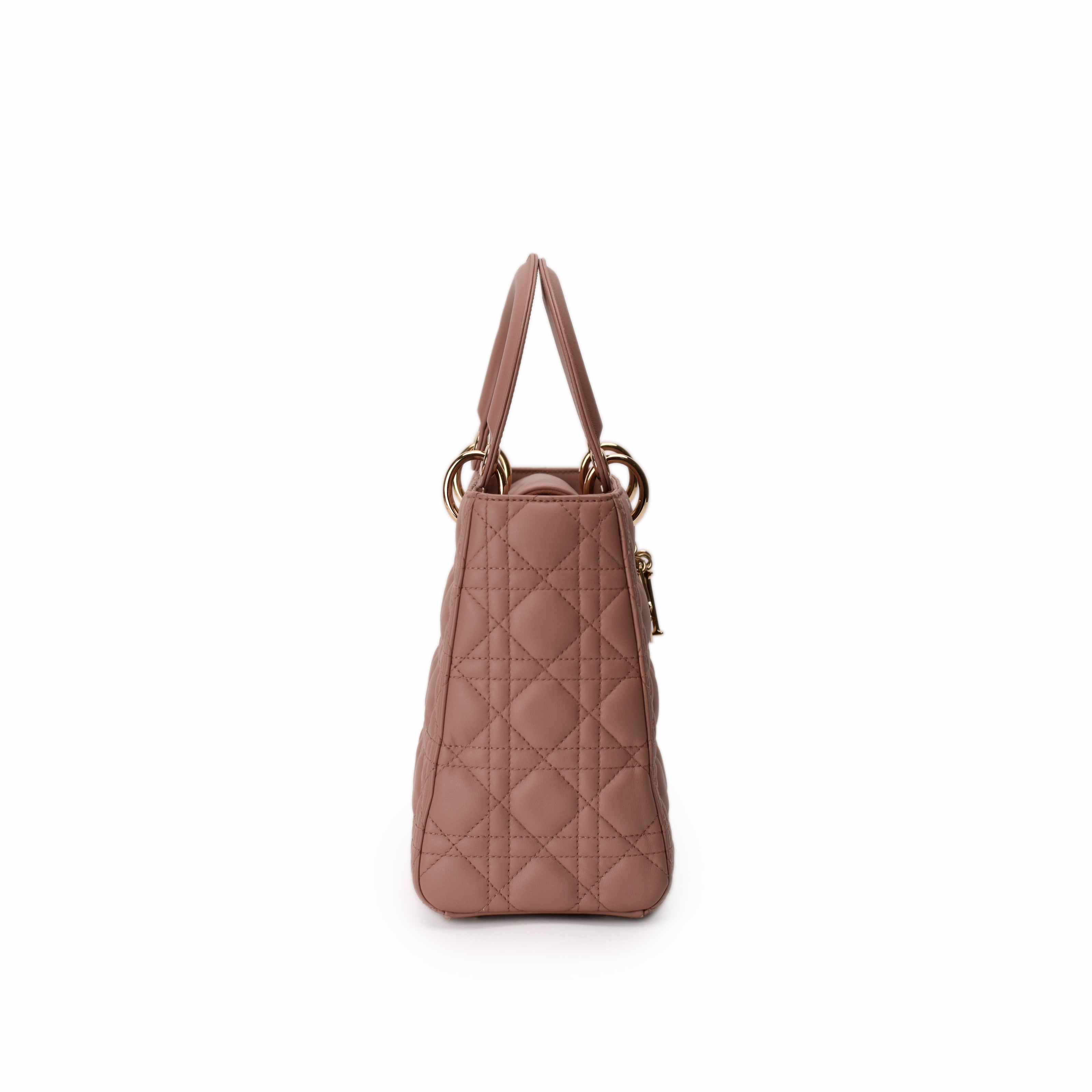 Dior Lady Dior Medium Blush Bag