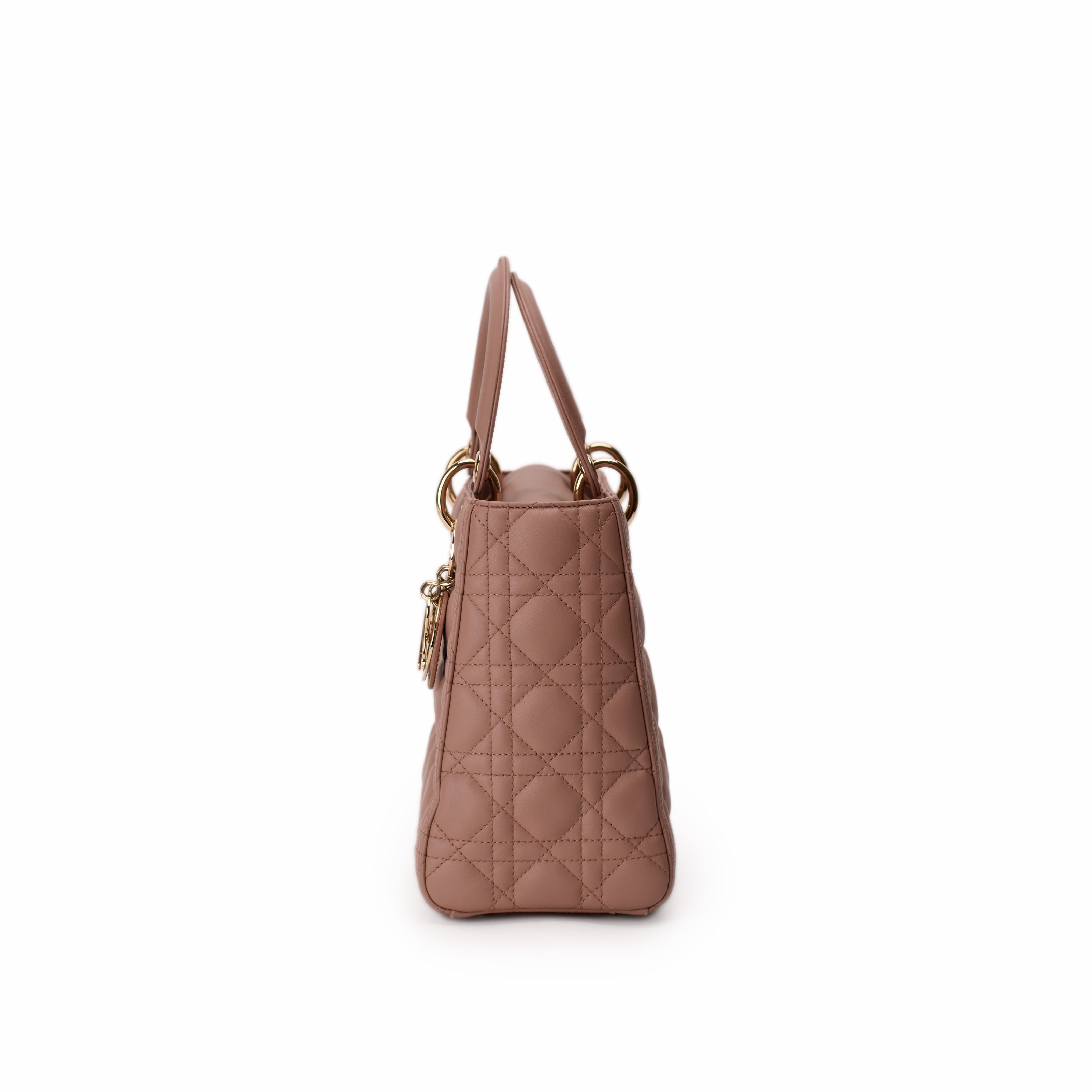 Dior Lady Dior Medium Blush Bag