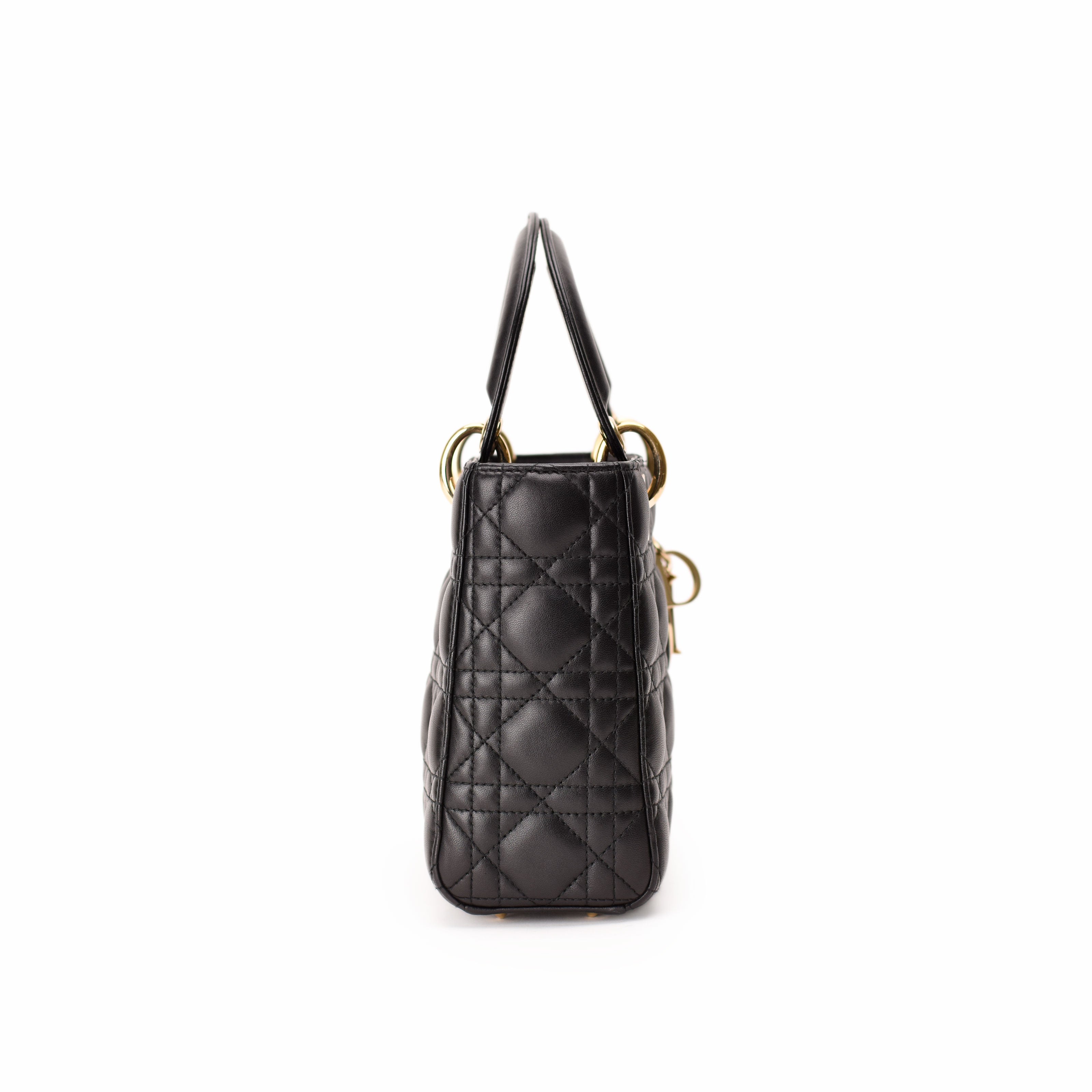Dior Lady Dior Small My ABCDior Black Bag