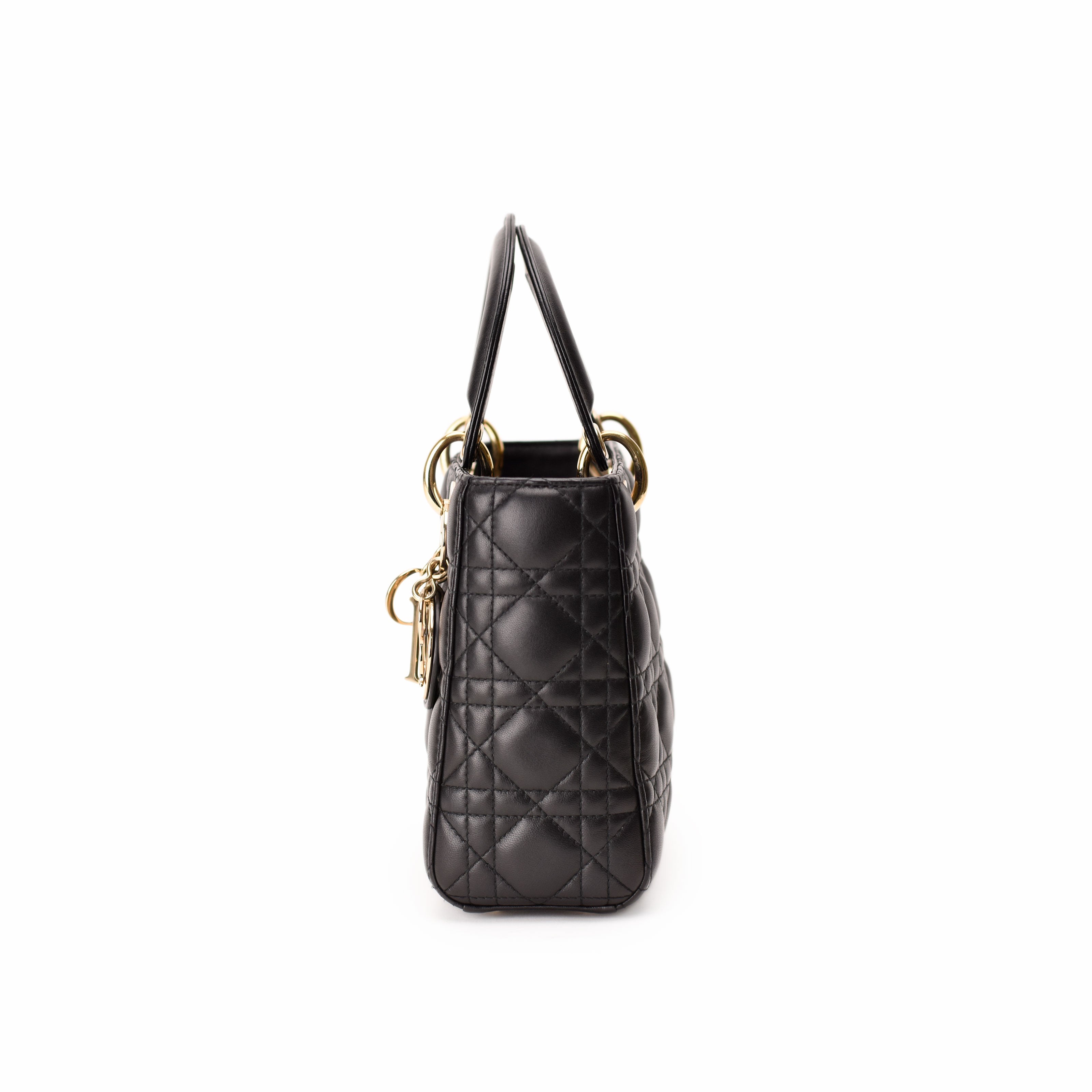 Dior Lady Dior Small My ABCDior Black Bag