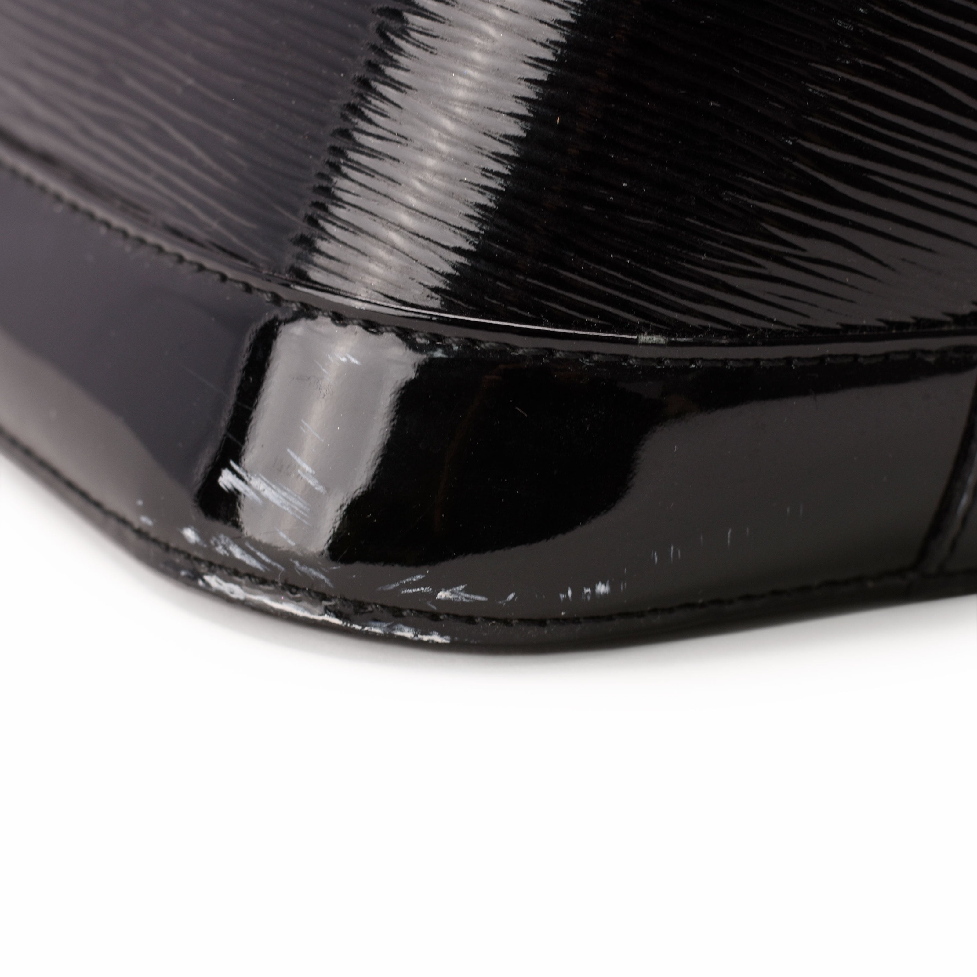 Louis Vuitton Alma GM Black Epi Electric Leather