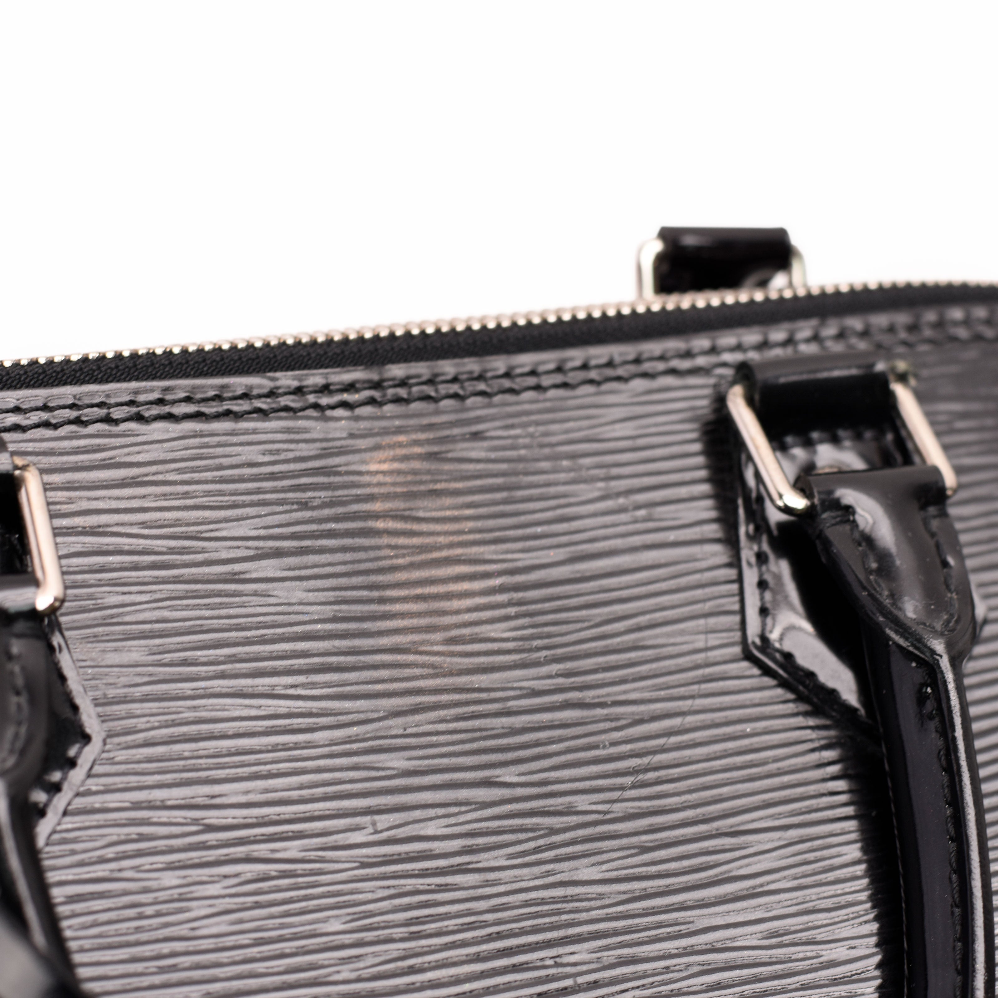 Louis Vuitton Alma GM Black Epi Electric Leather