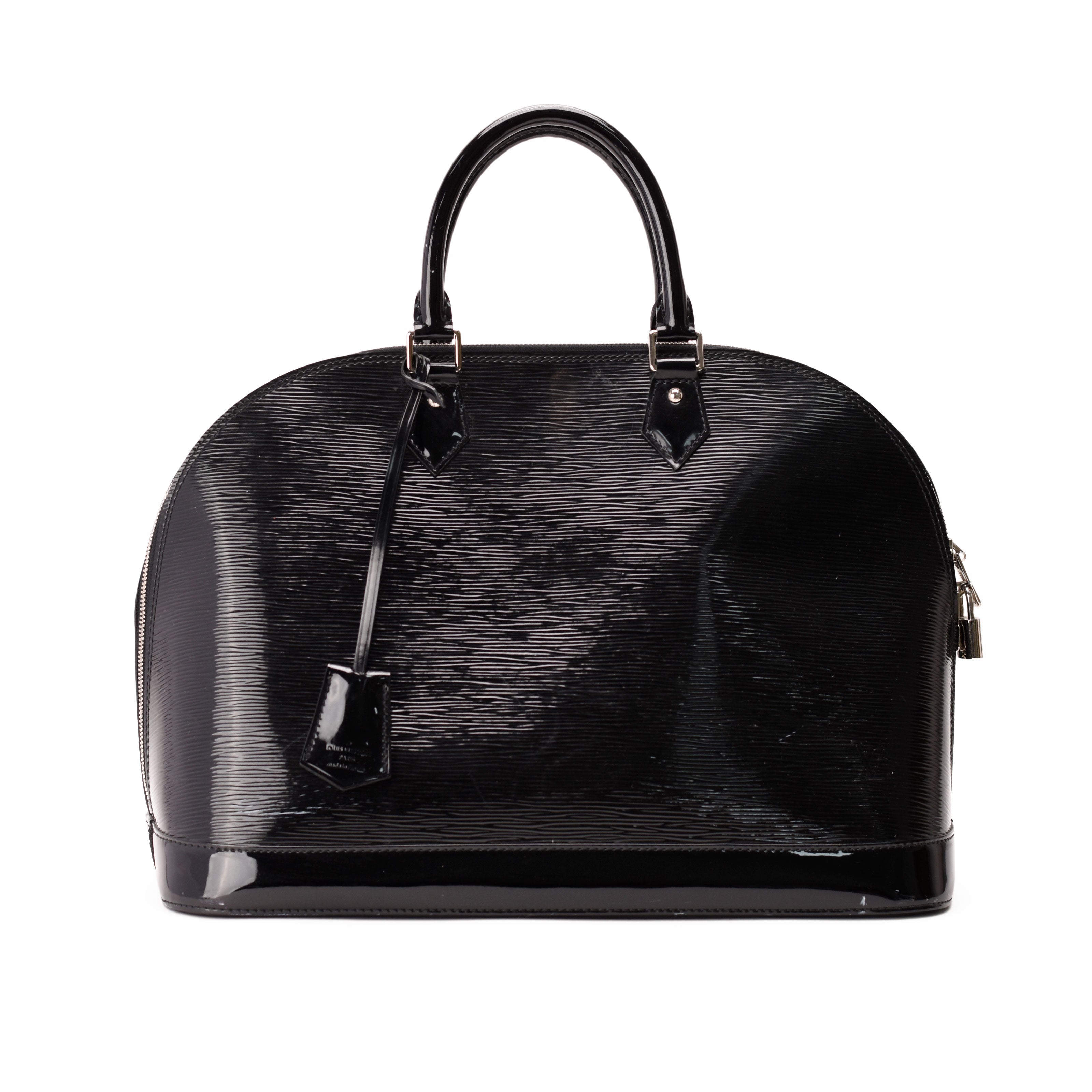 Louis Vuitton Alma GM Black Epi Electric Leather