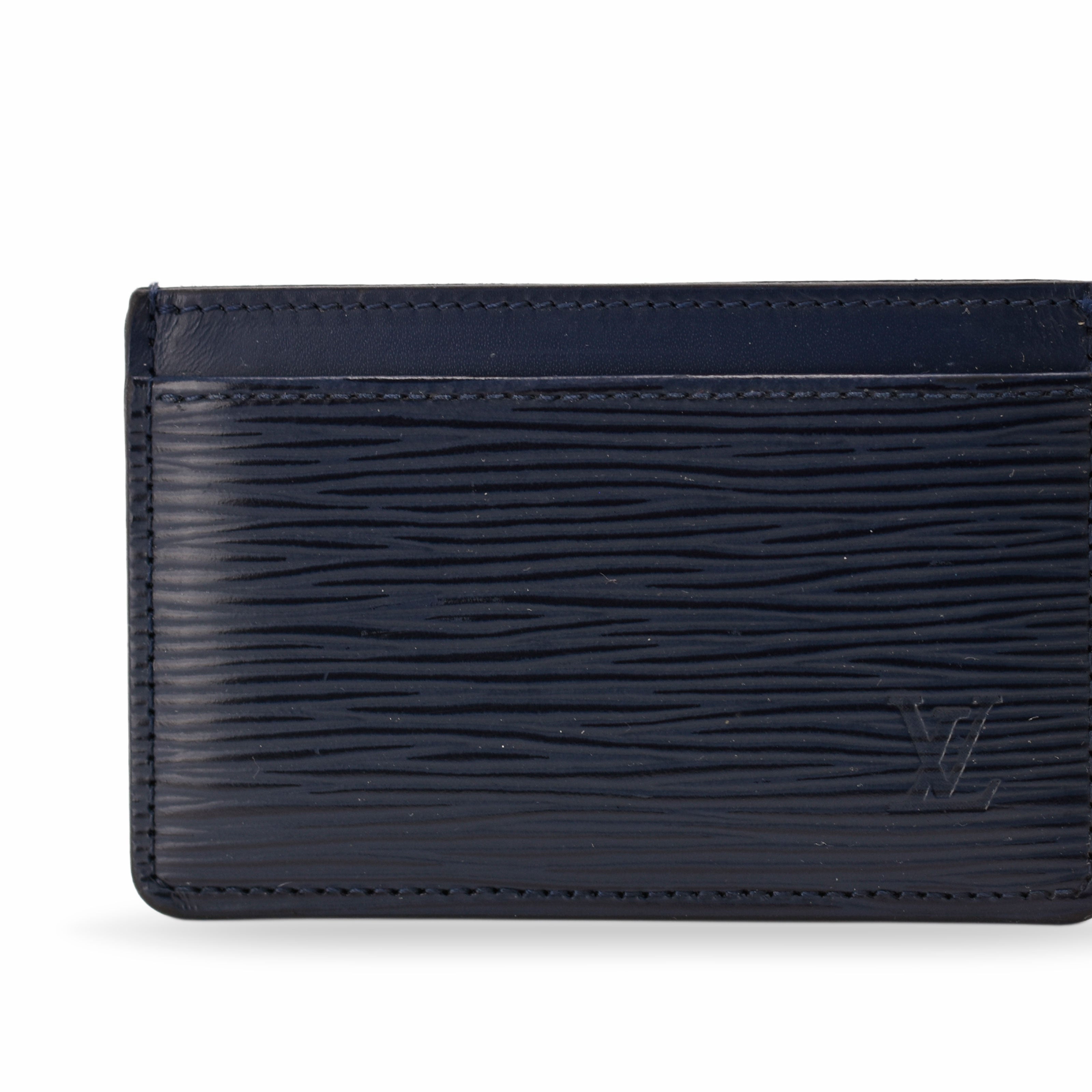 Louis Vuitton Card Holder Blue