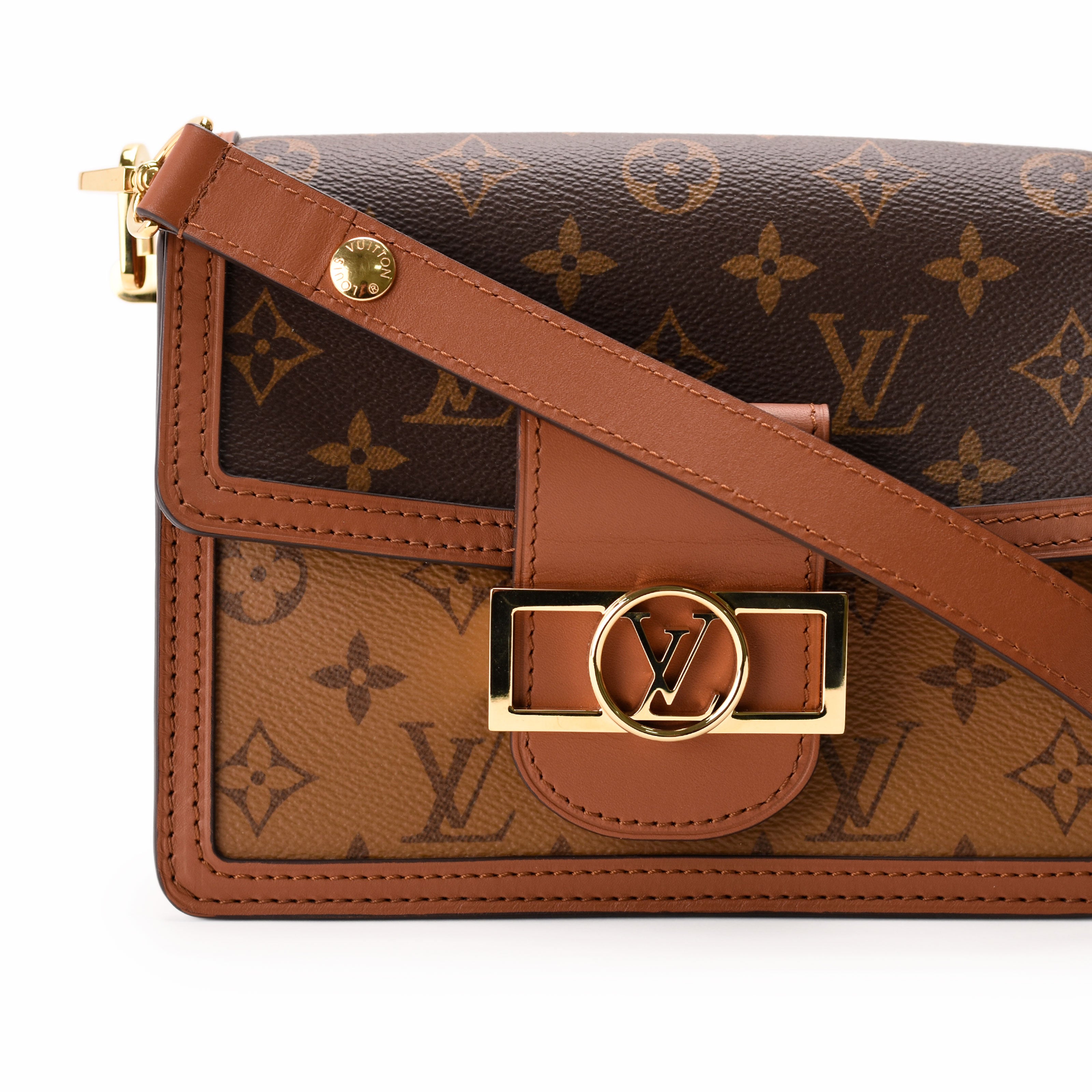 Louis Vuitton Mini Dauphine Monogram Reverse