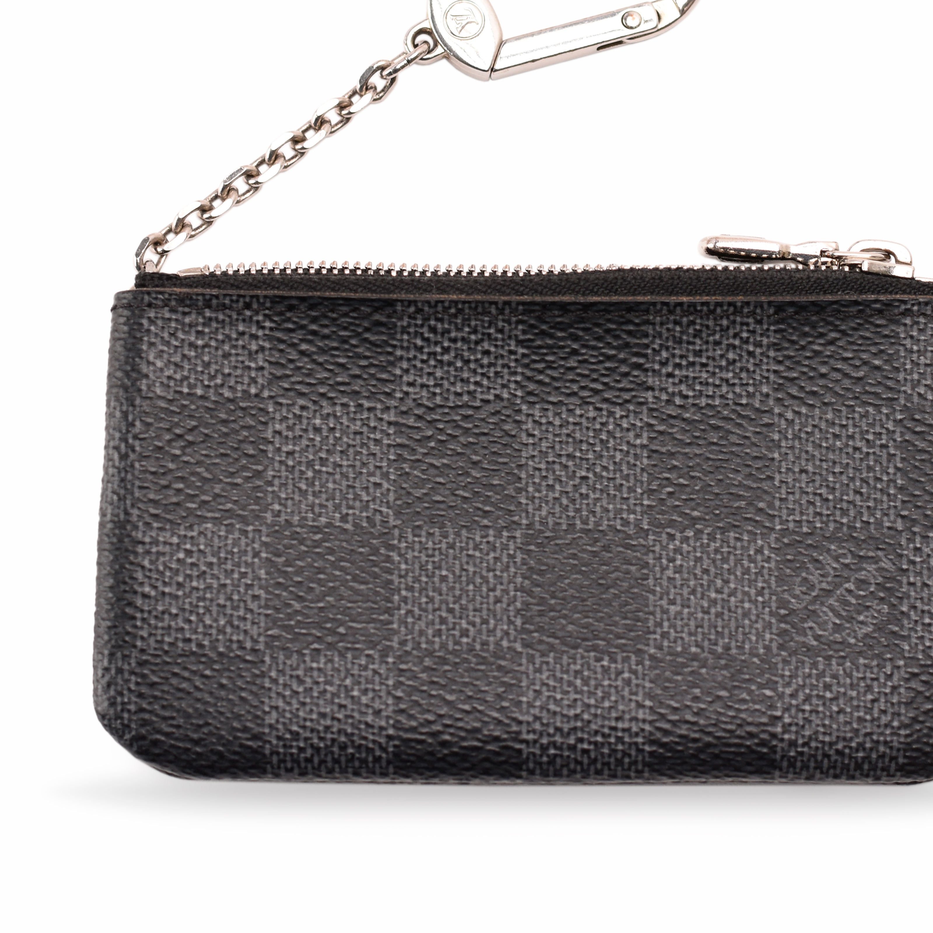 Louis Vuitton Key Pouch Damier Graphite