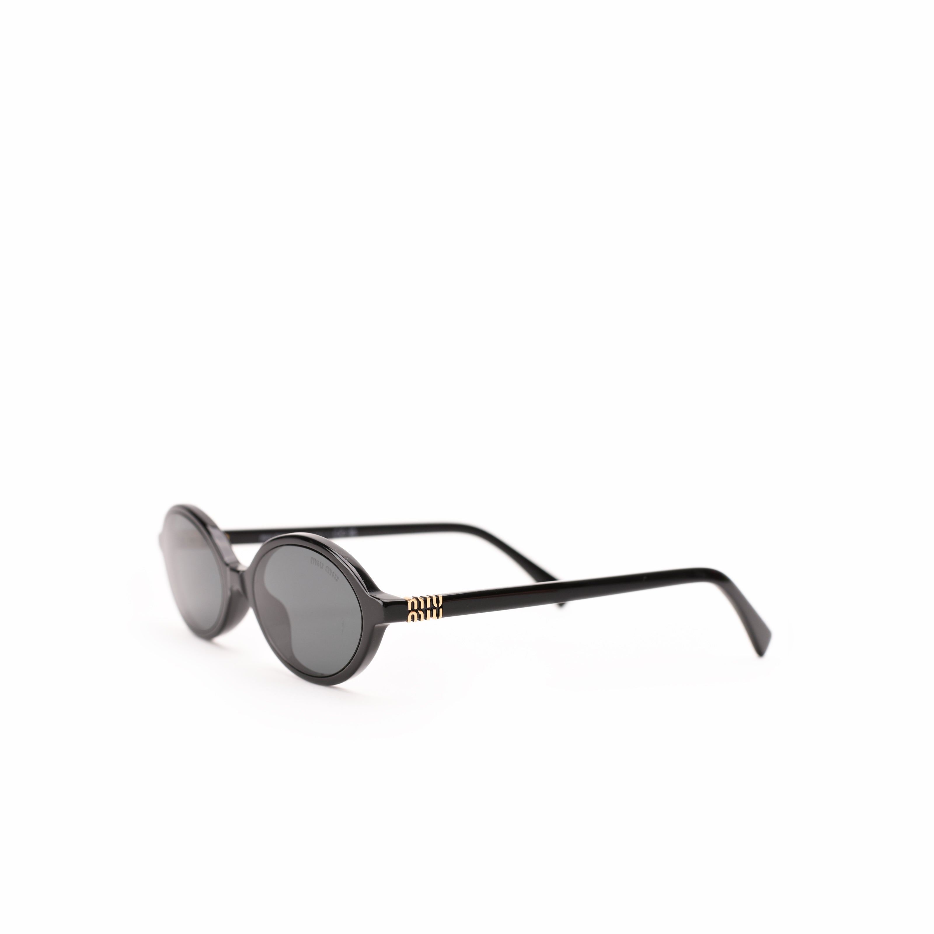 Miu Miu Eyewear logo-lettering sunglasses