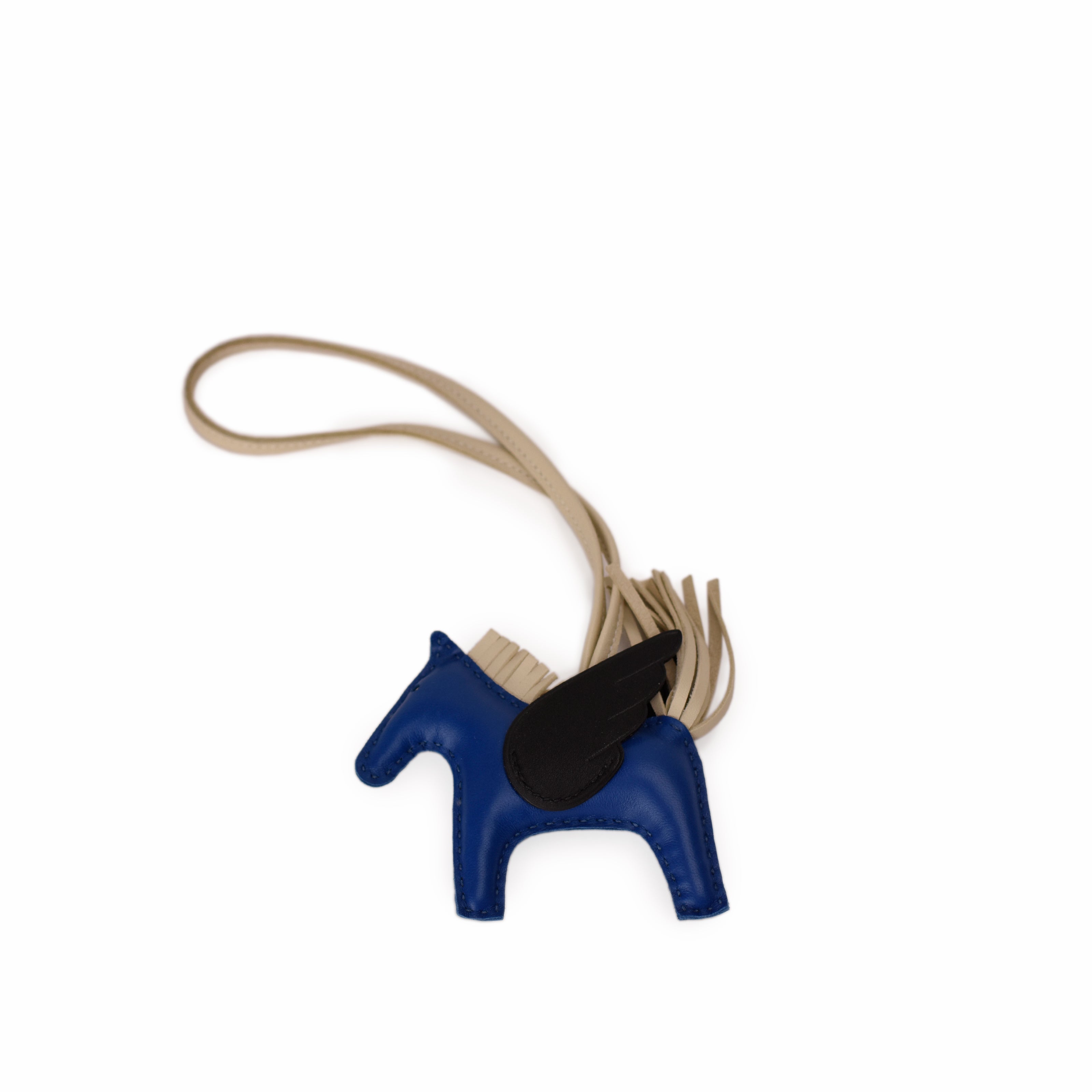 Hermès Rodeo PM Charm Blue