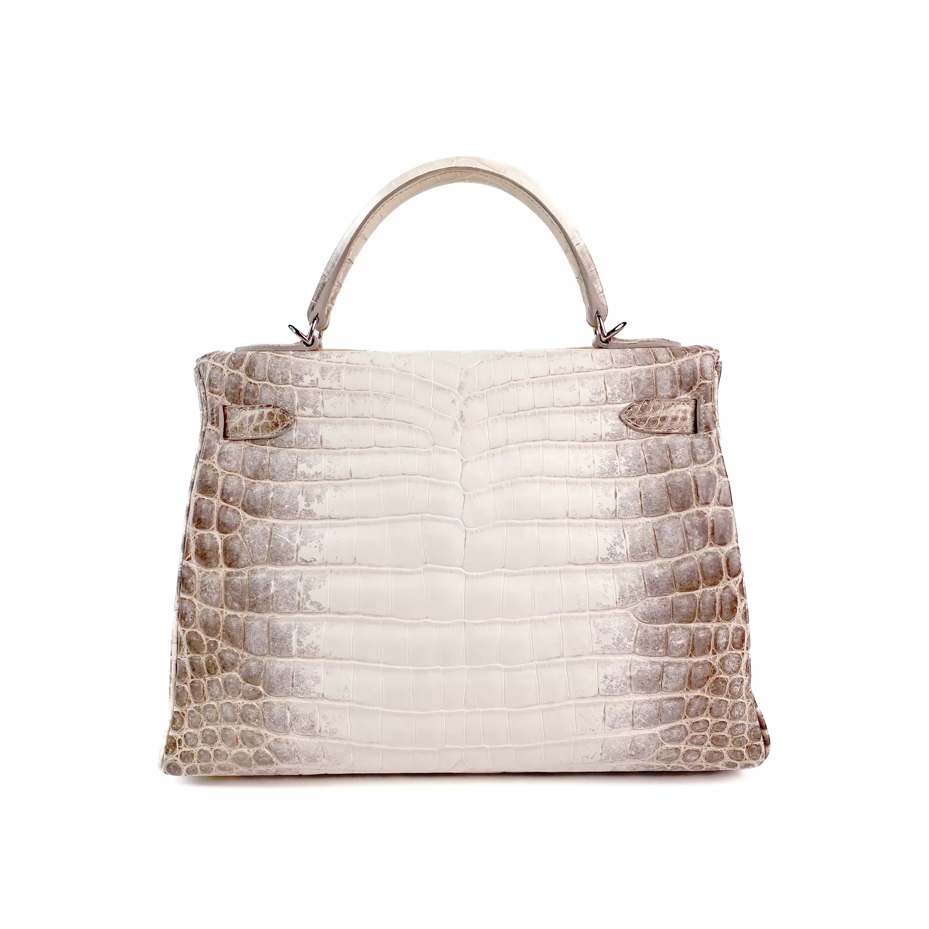 Hermes Kelly 28 Retourne Himalaya Niloticus Croco PHW 4
