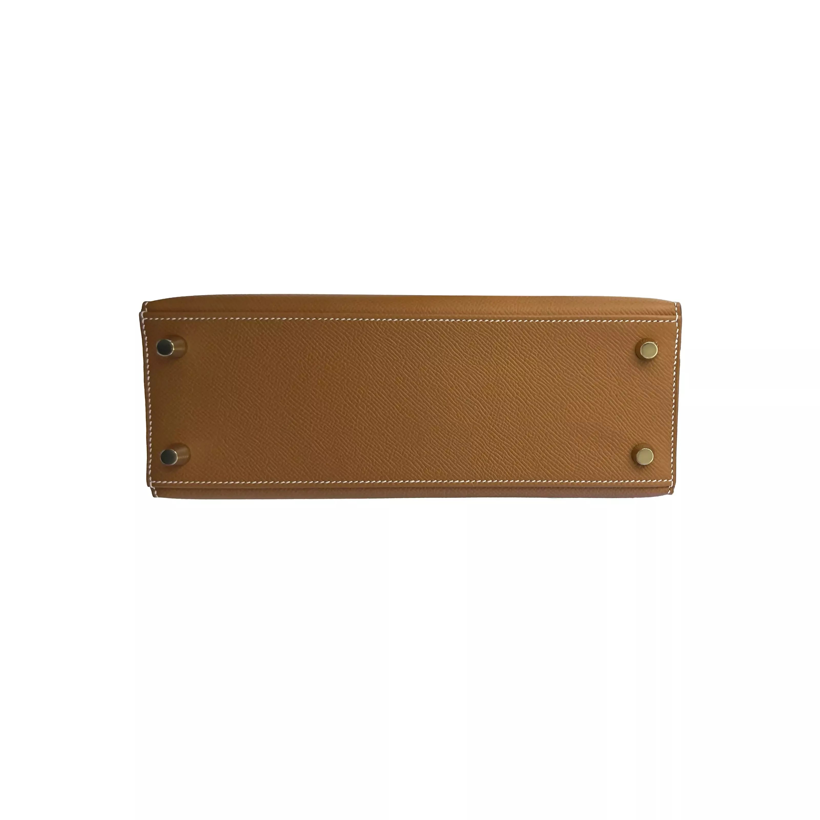 Hermes Kelly 25 in Gold Epsom Leather GHW 1