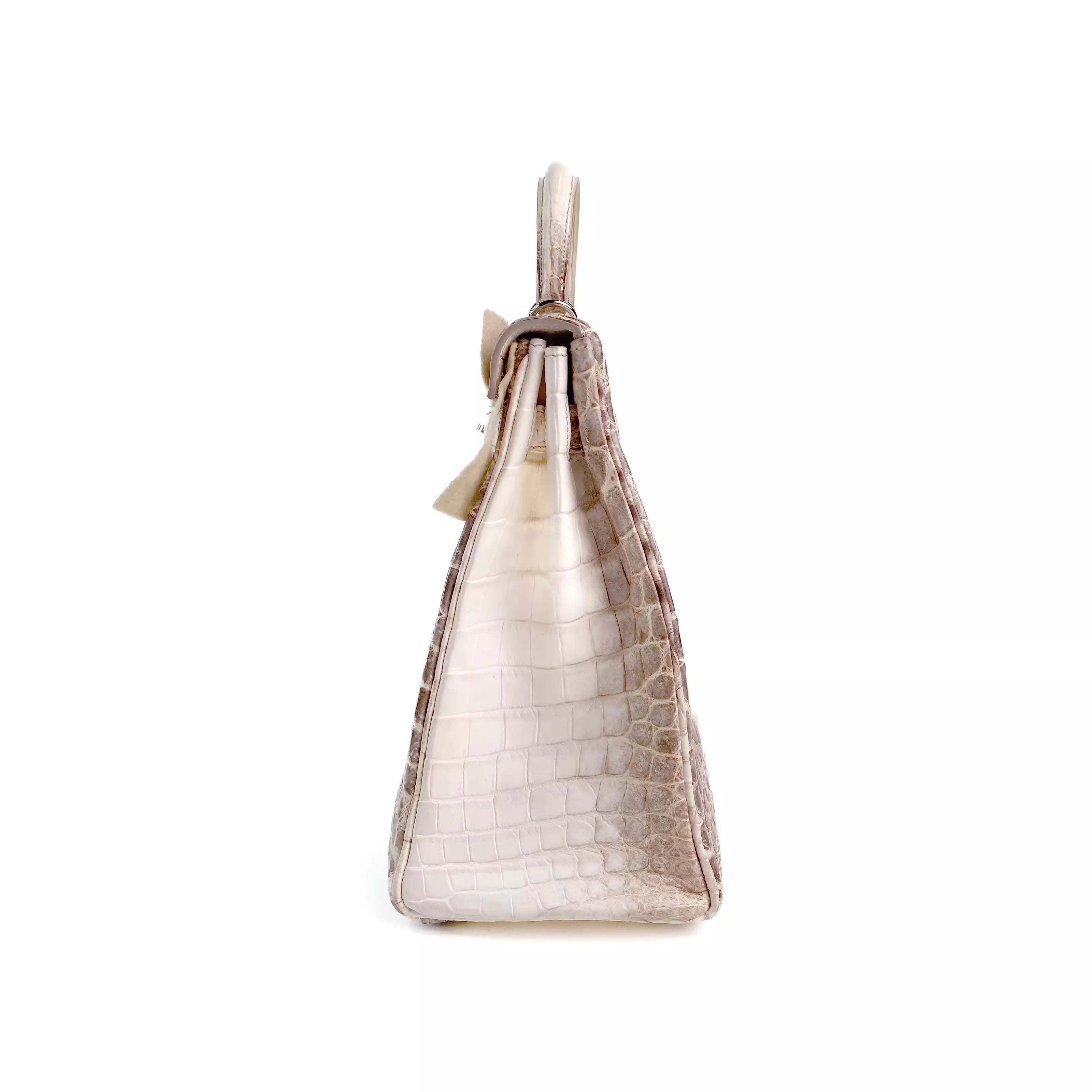 Hermes Kelly 28 Retourne Himalaya Niloticus Croco PHW 5