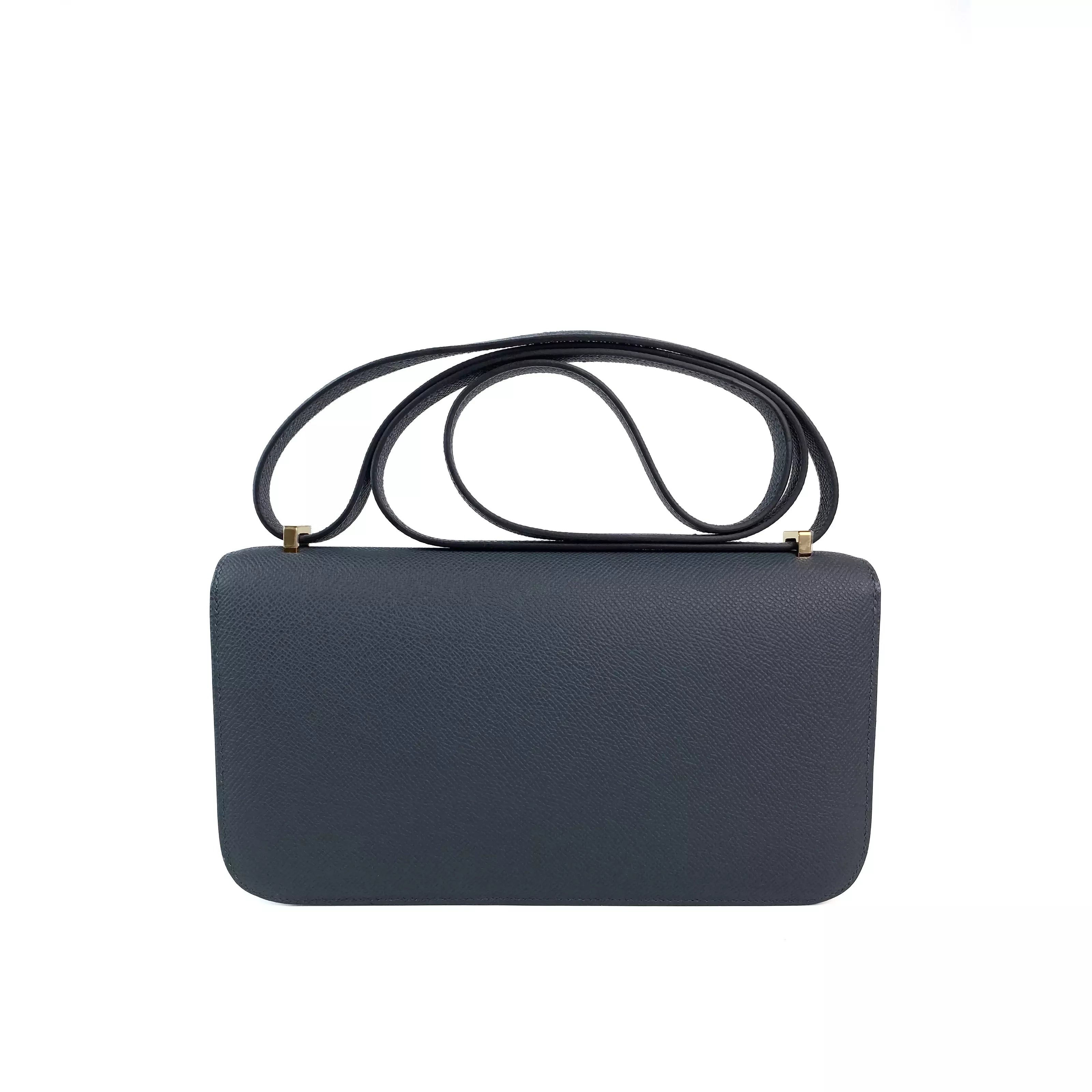 Hermes Constance Elan in Bleu De Malte Epsom GHW 4