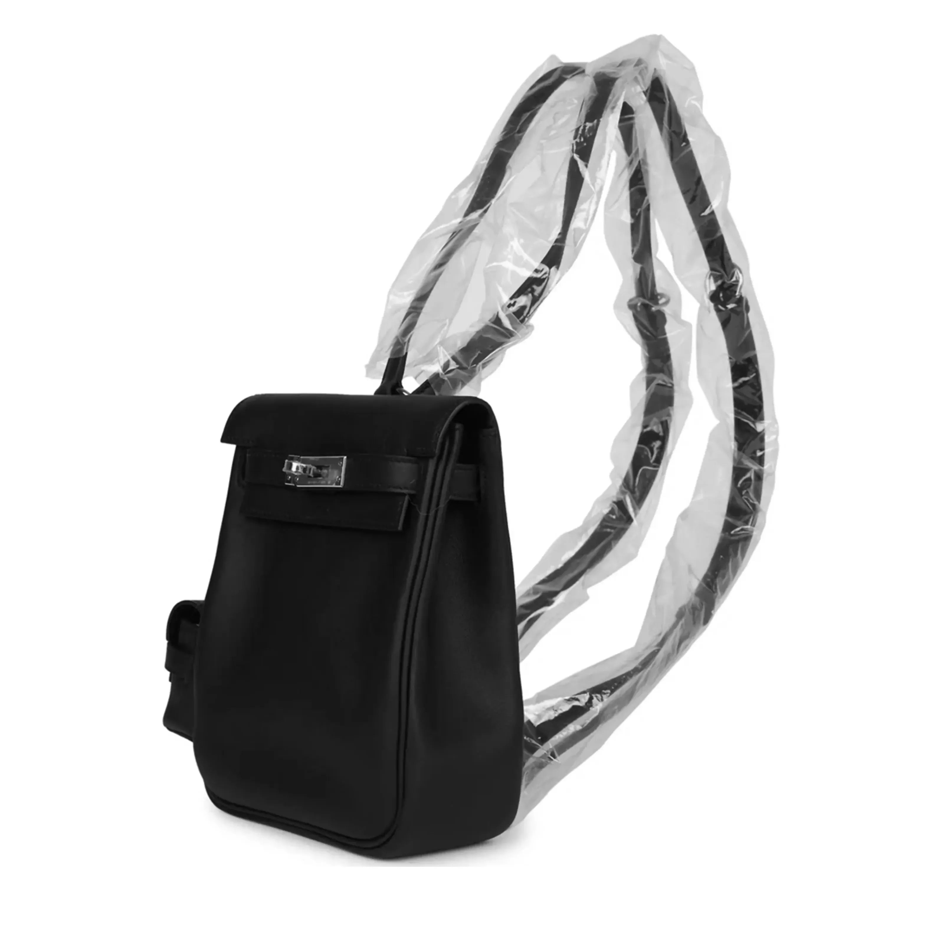 Hermès Mini Kelly Jump Backpack Black Swift PHW 5