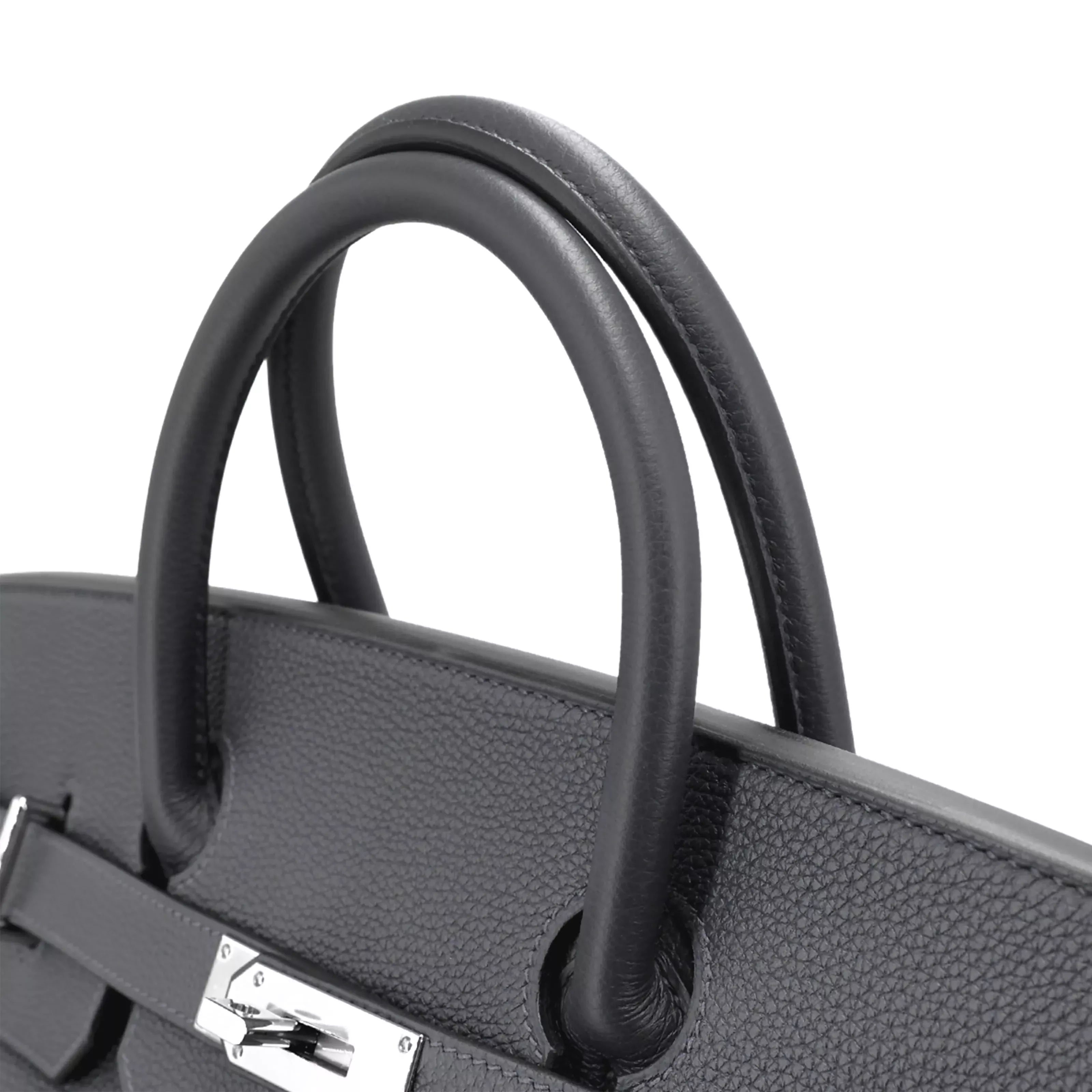 Hermès Haut à Courroies 40 HAC Travel Bag in Ardoise Togo Leather with Palladium Hardware 9