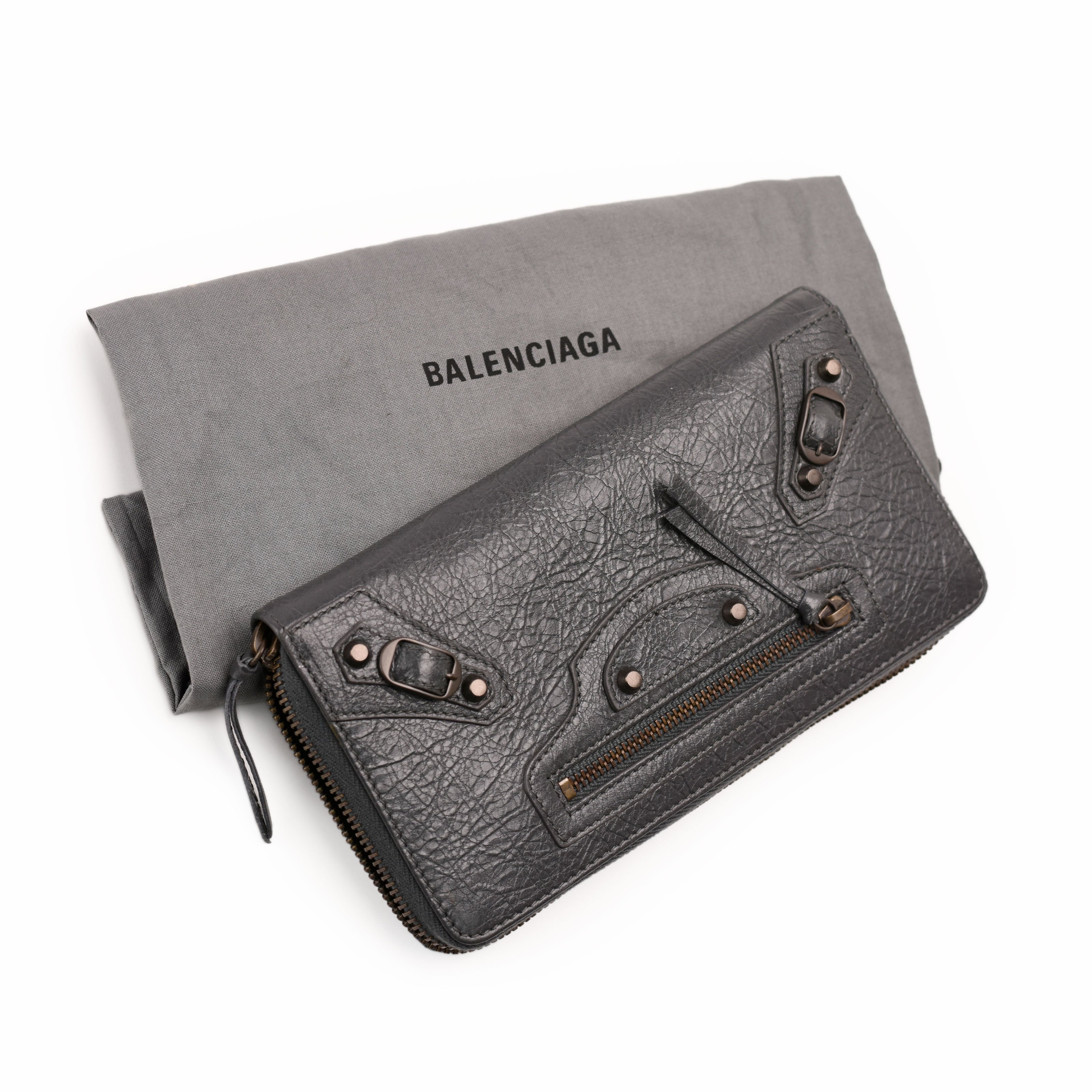 Balenciaga Classic Continental Zip Around Wallet