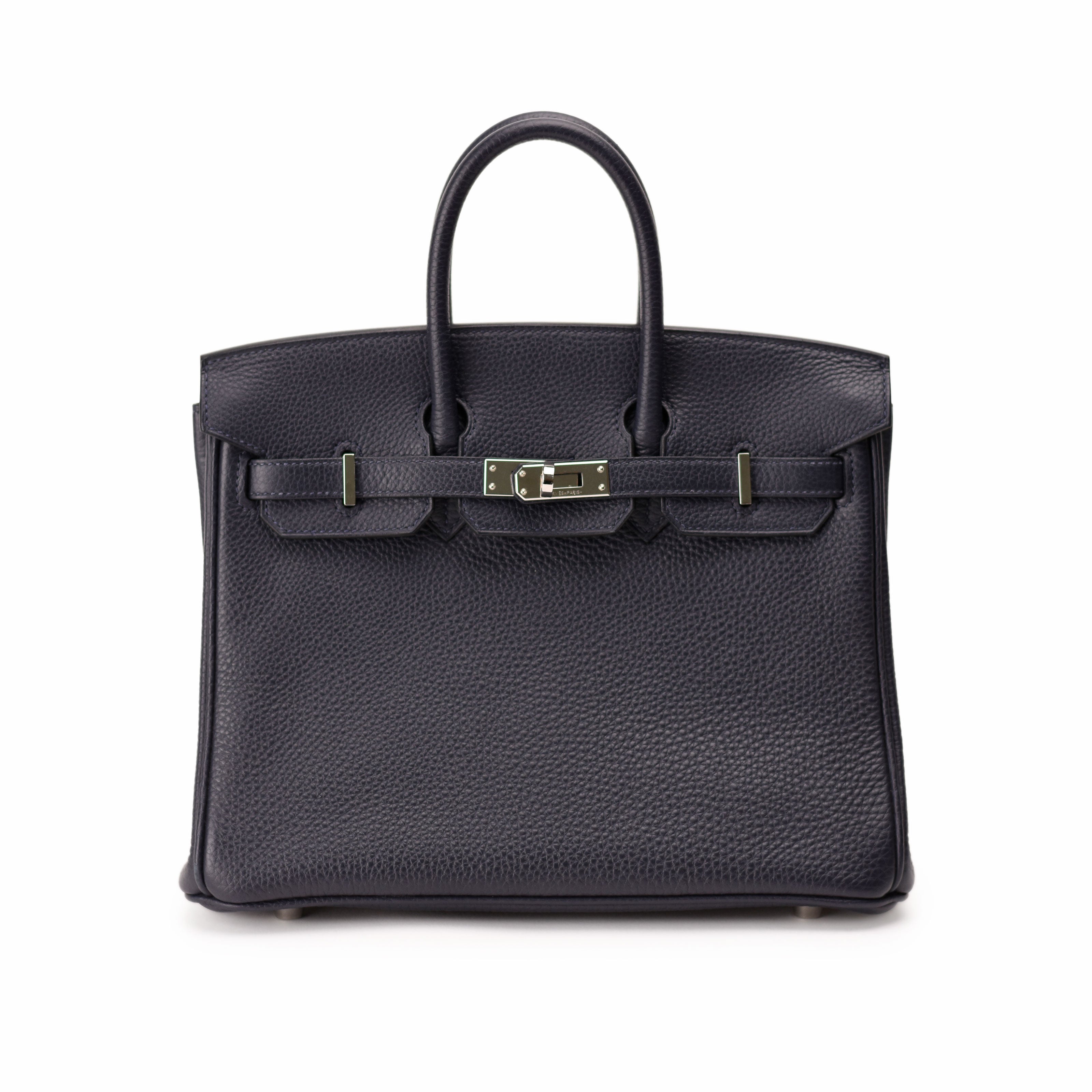 Hermès Birkin 25 Togo Bleu Nuit PHW