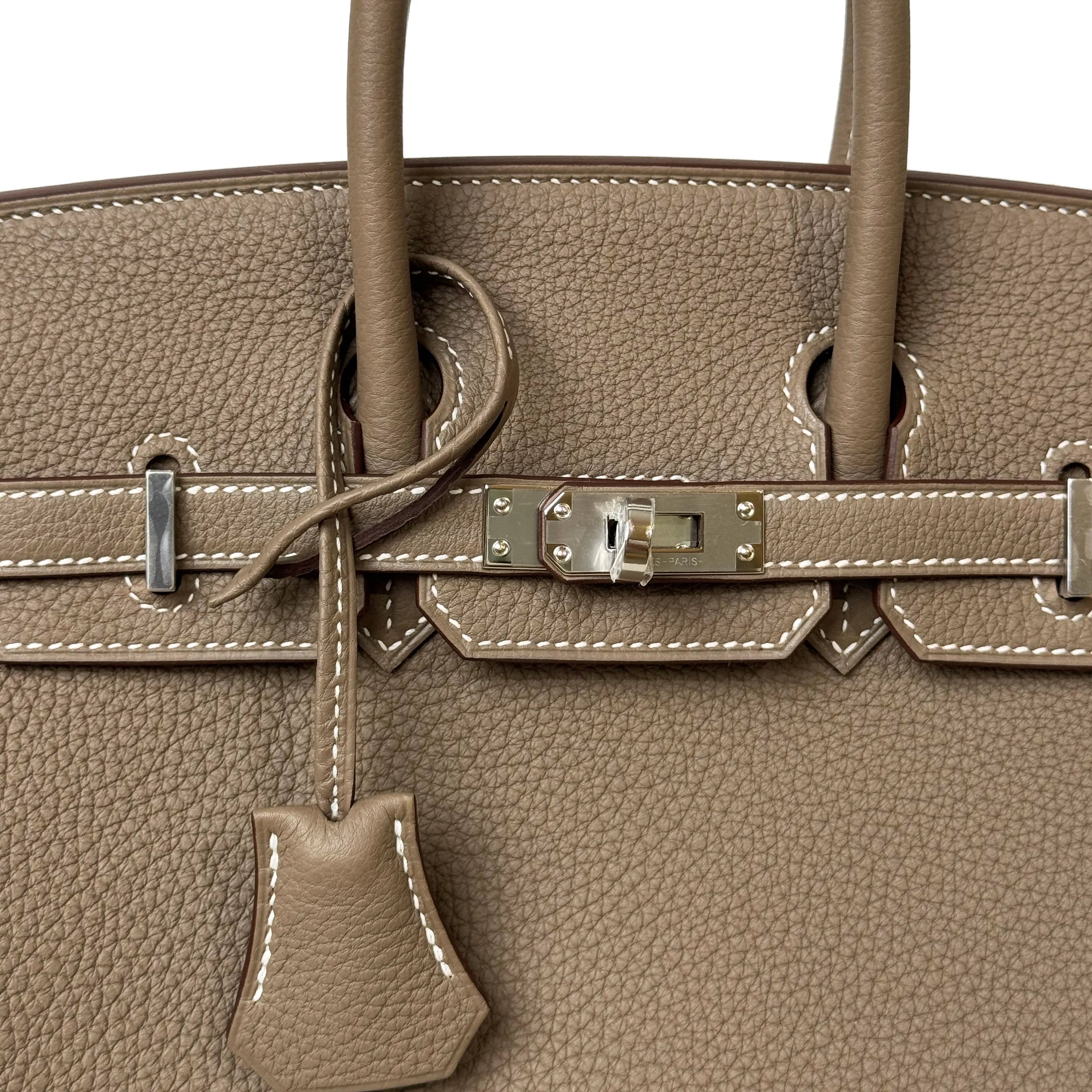 Hermès Birkin 25 Togo Etoupe PHW