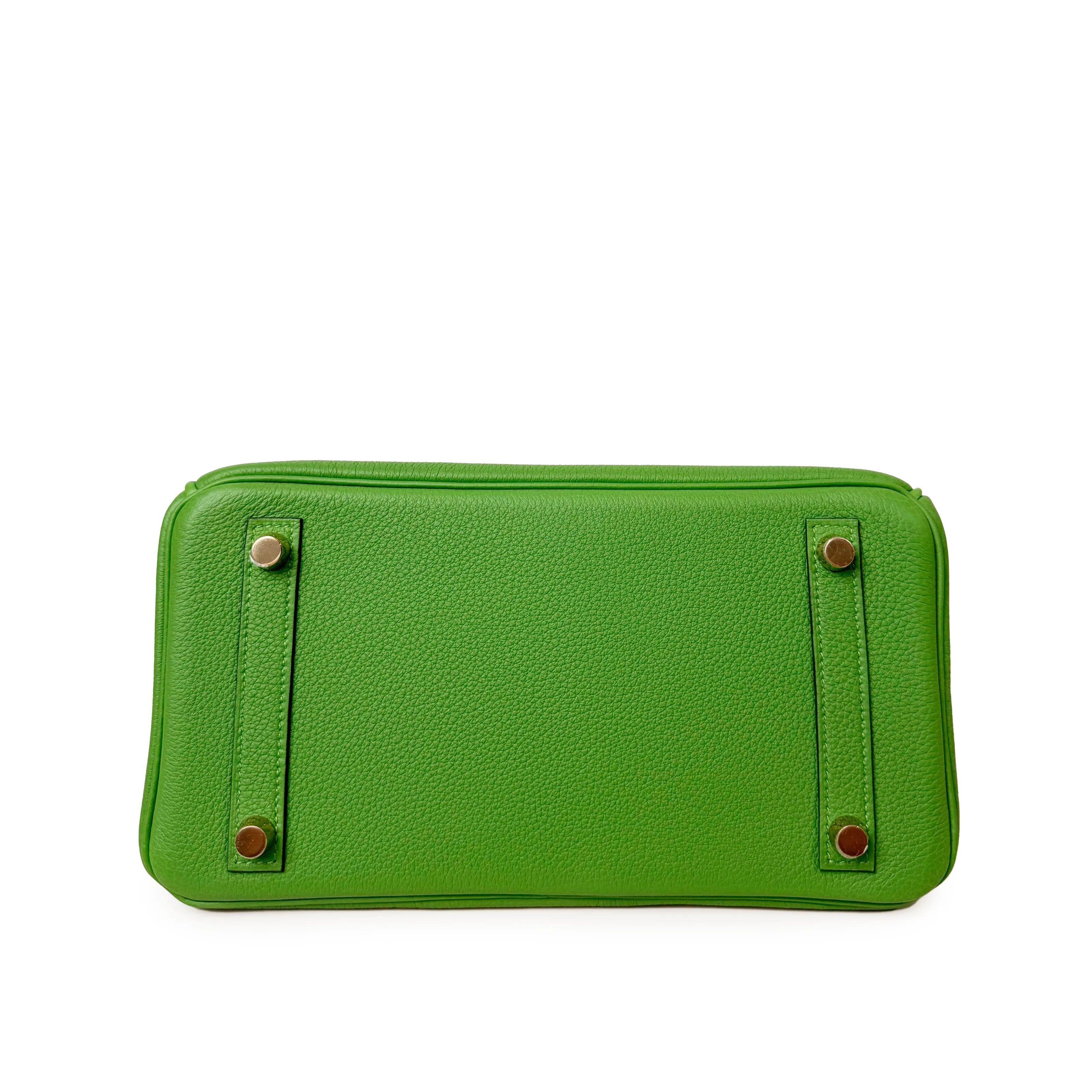 Hermès Birkin 25 Vert Yucca Togo GHW