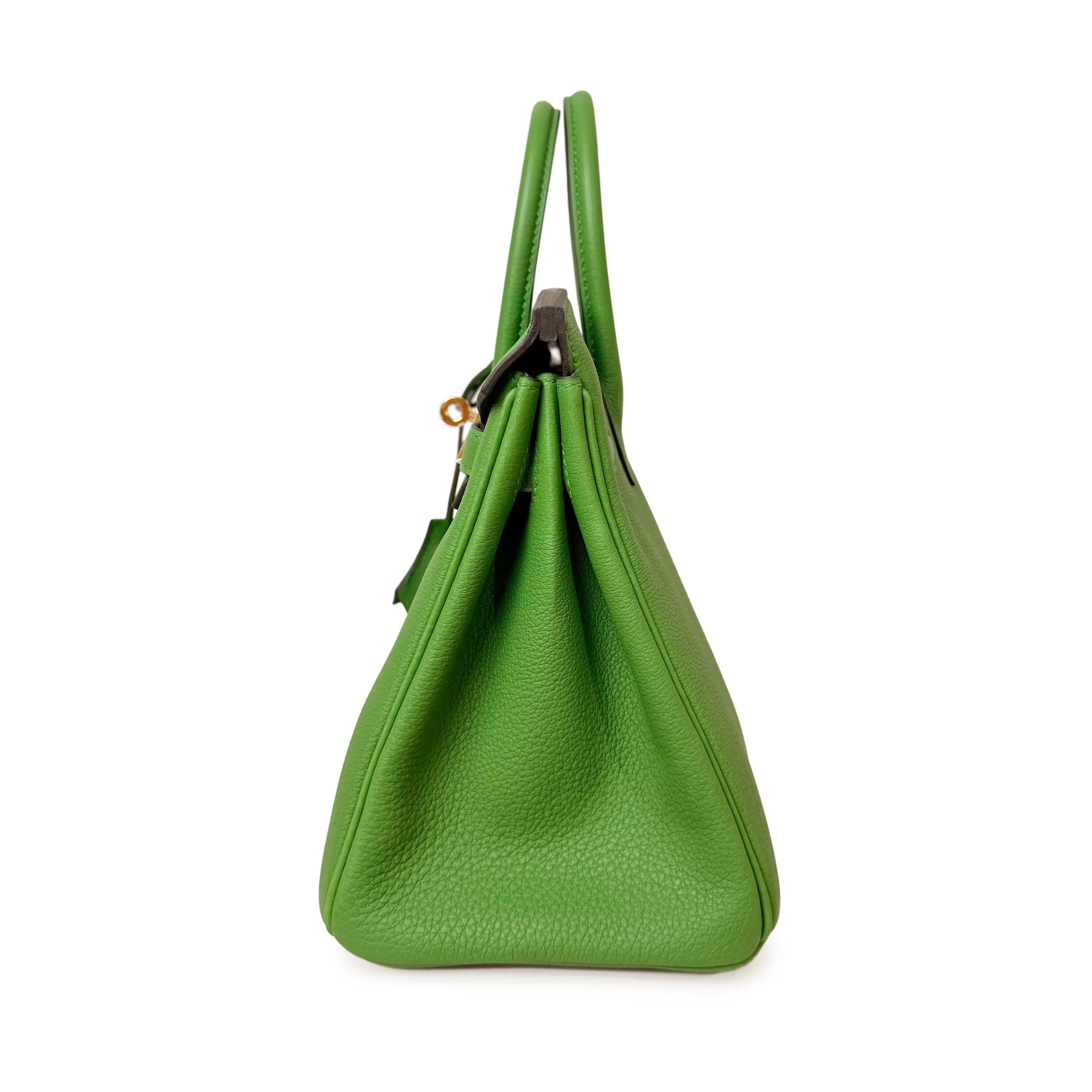 Hermès Birkin 25 Vert Yucca Togo GHW