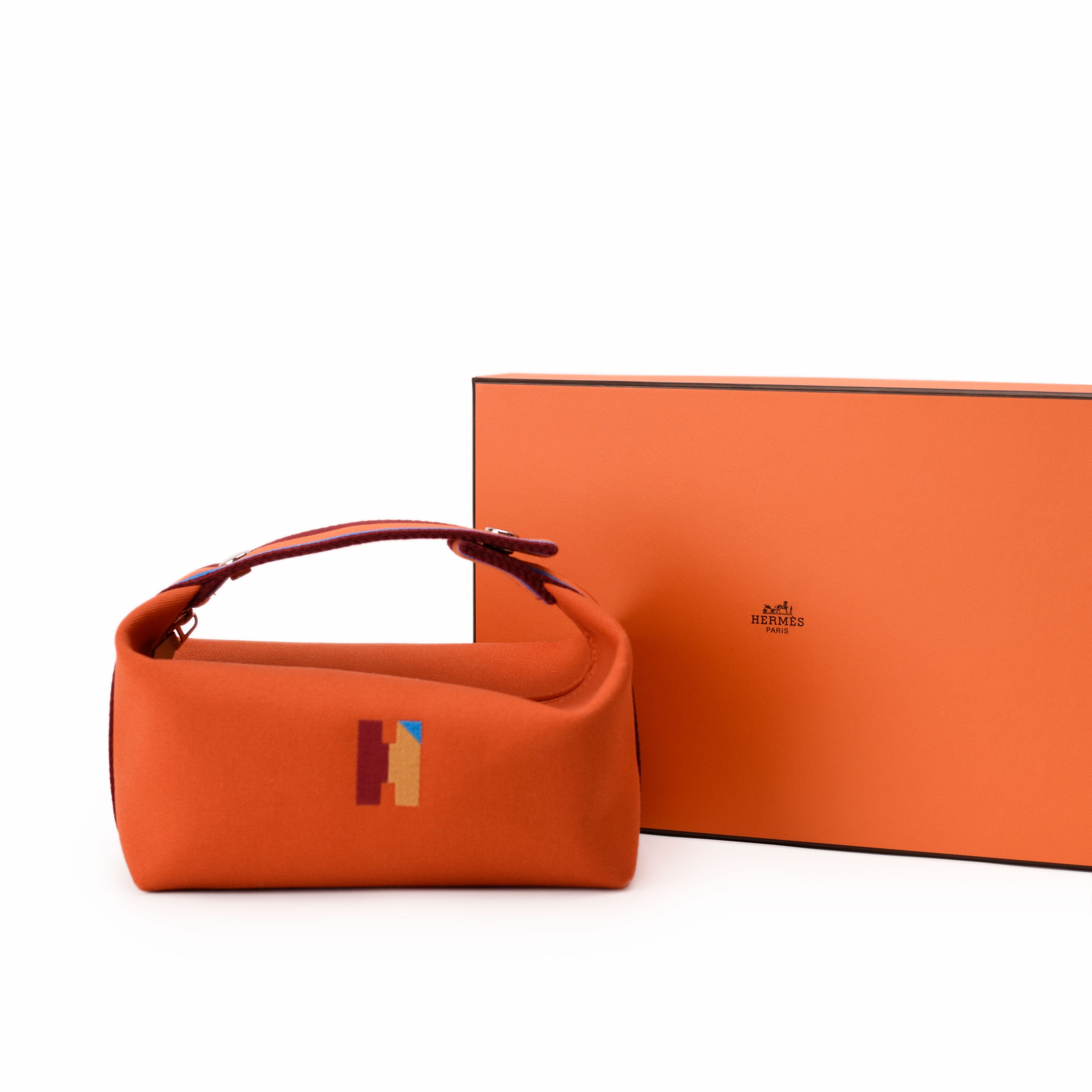 Hermès Bride-a-Brac Case Small Orange Feu
