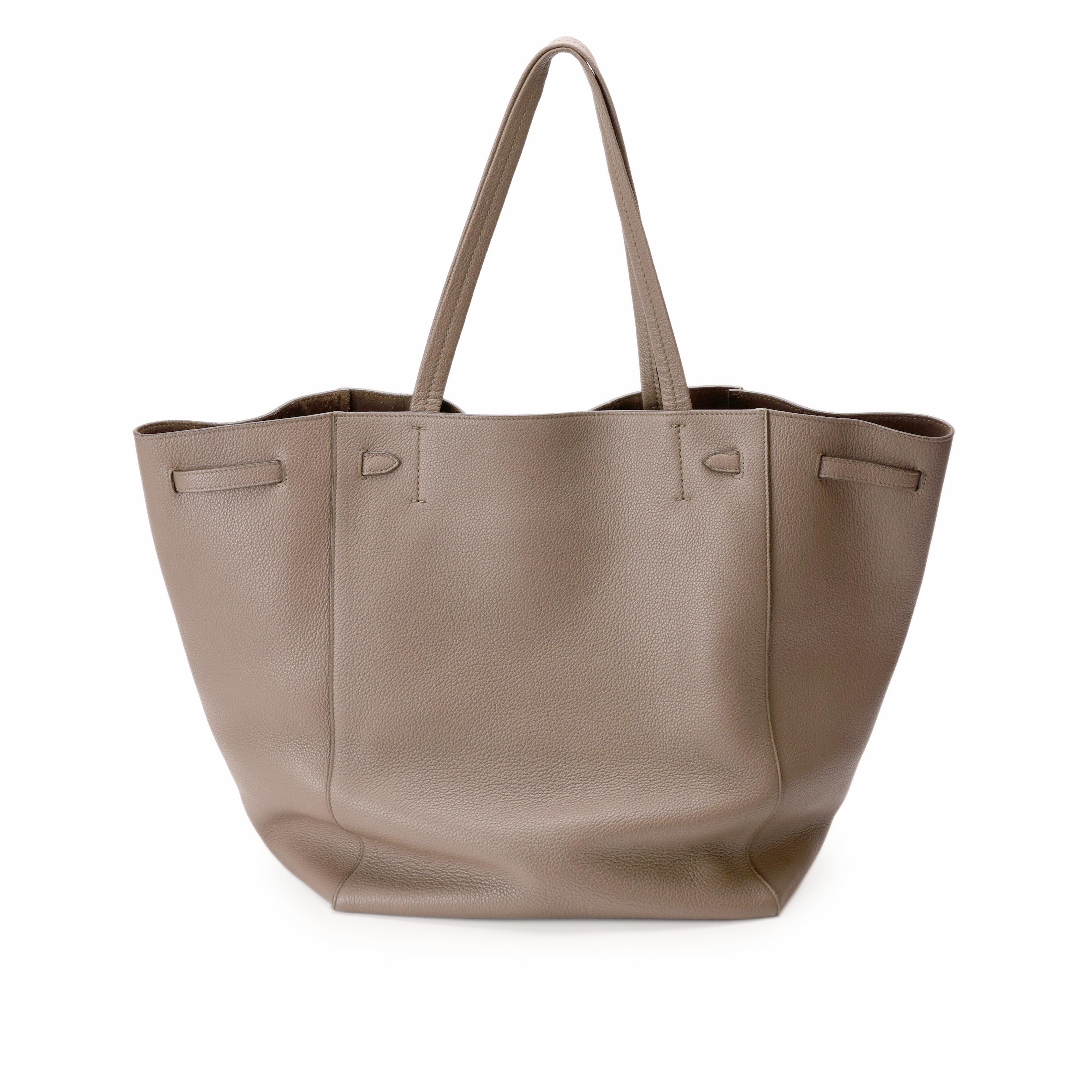 Celine Medium Cabas Phantom Taupe Tote