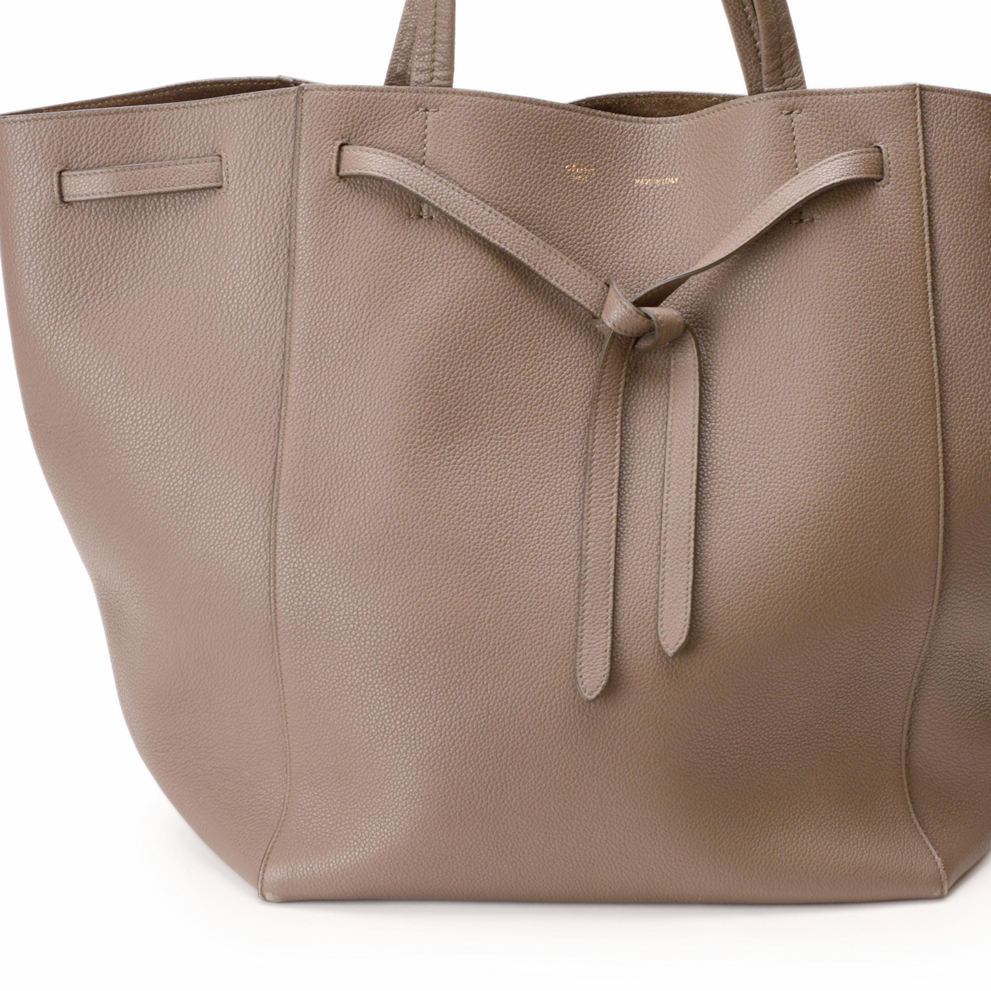 Celine Medium Cabas Phantom Taupe Tote