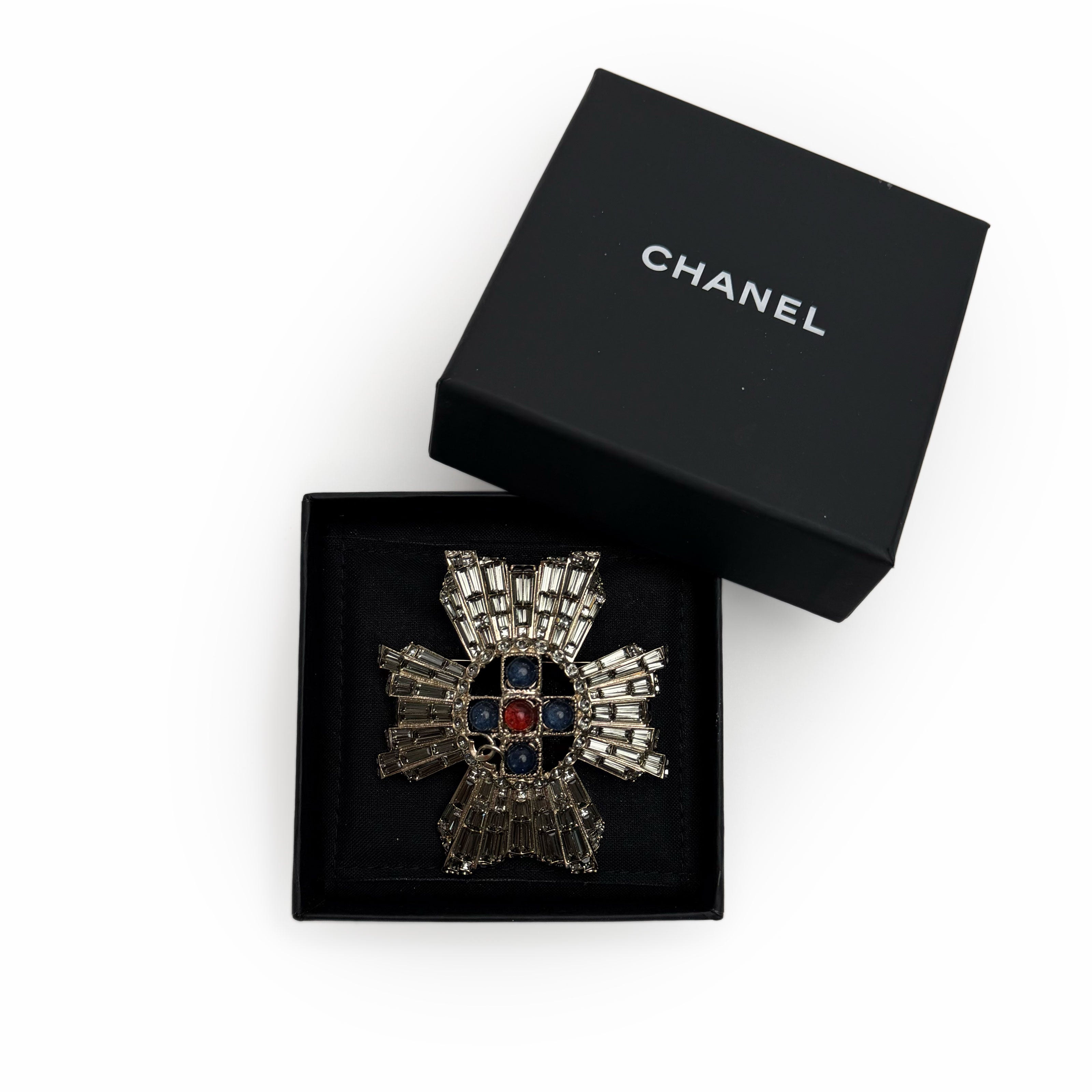 Chanel Maltese Cross Brooch