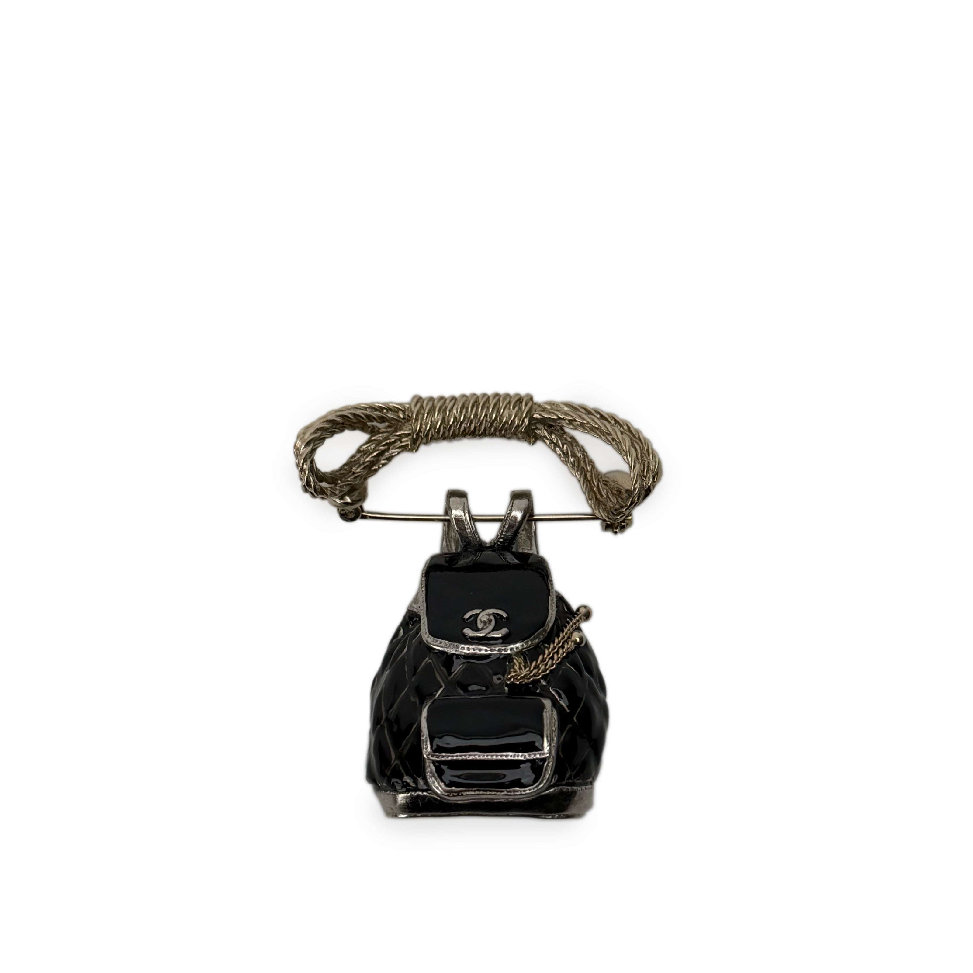 Chanel Backpack Brooch