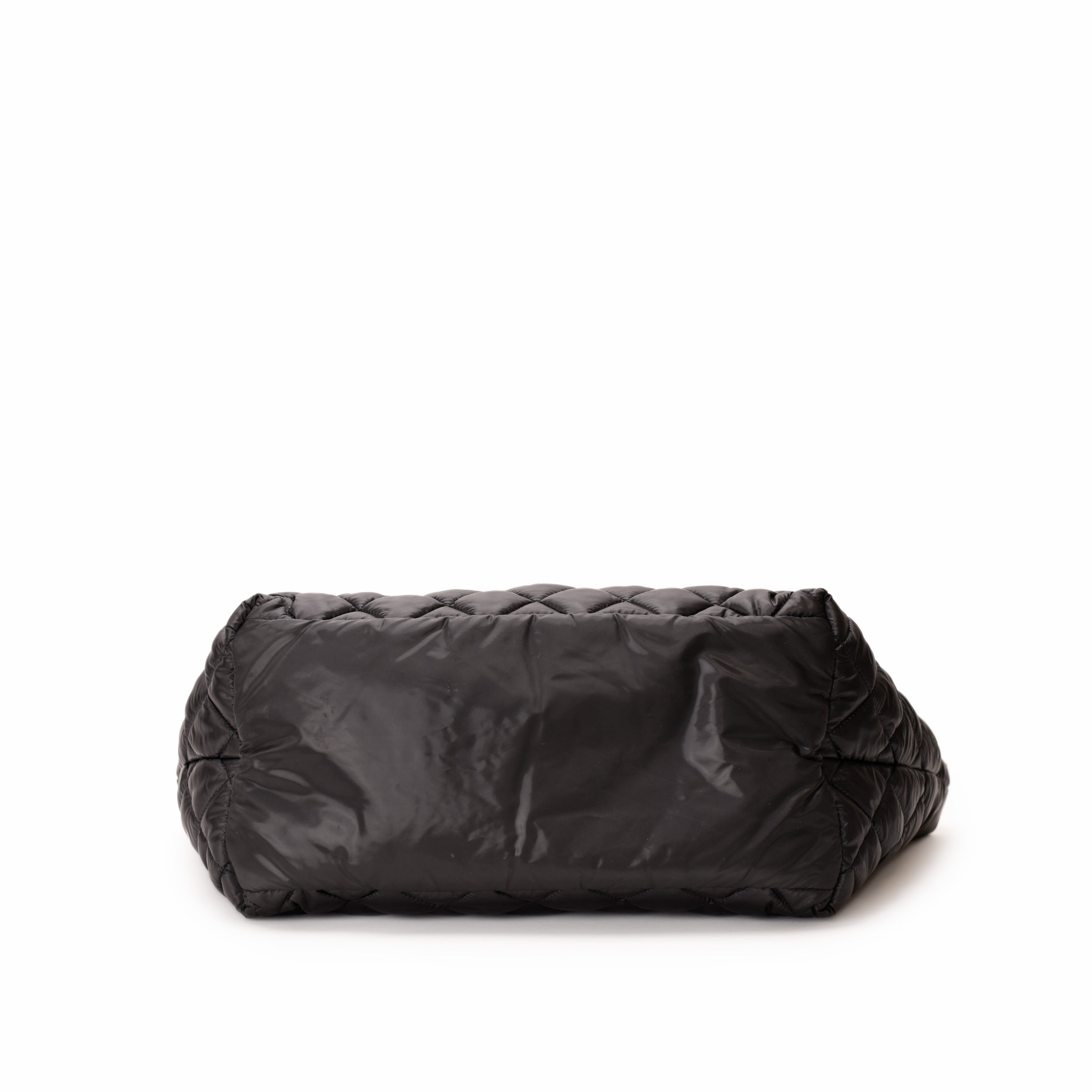Chanel Coco Black Cocoon Nylon Tote