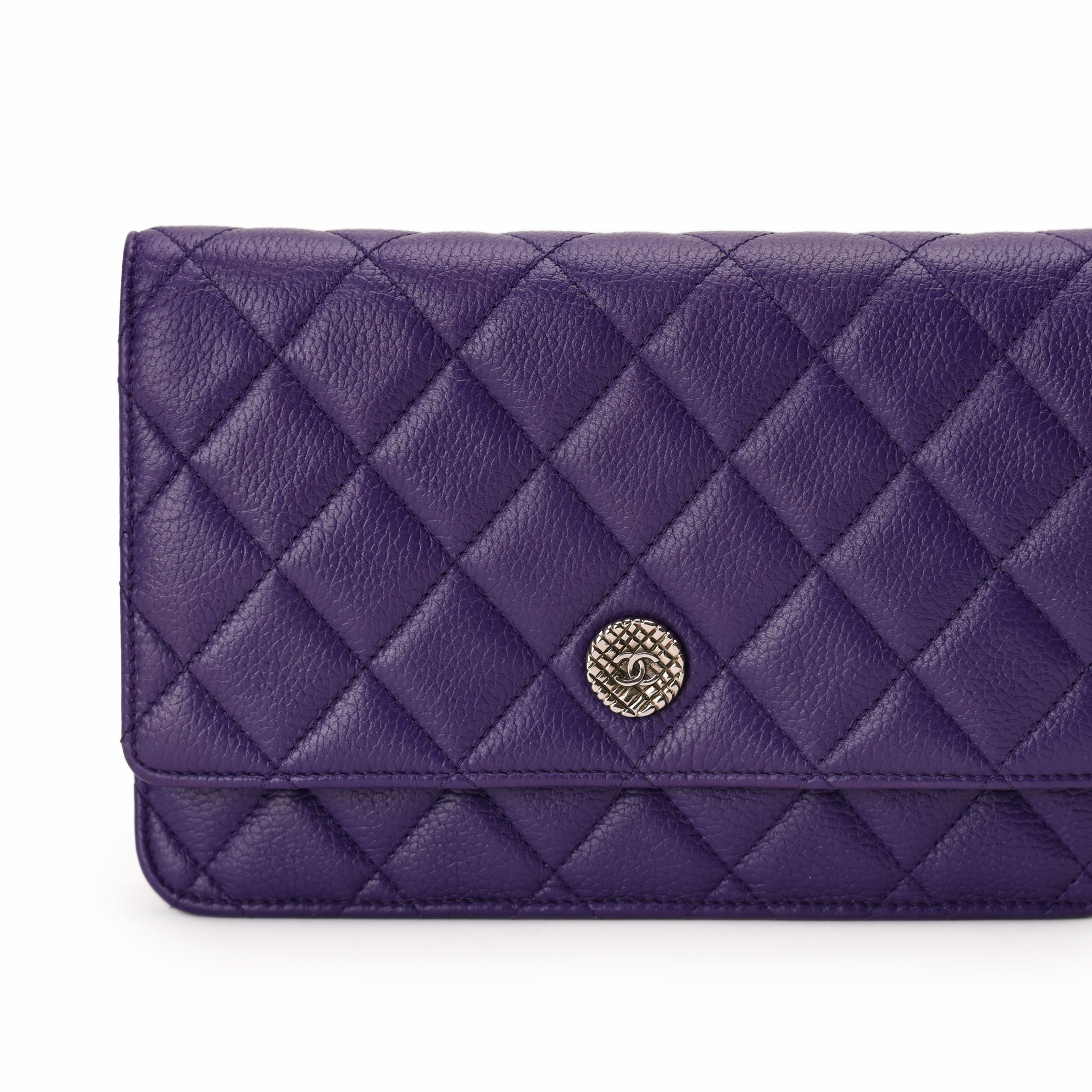 Chanel WOC Purple Caviar BRHW