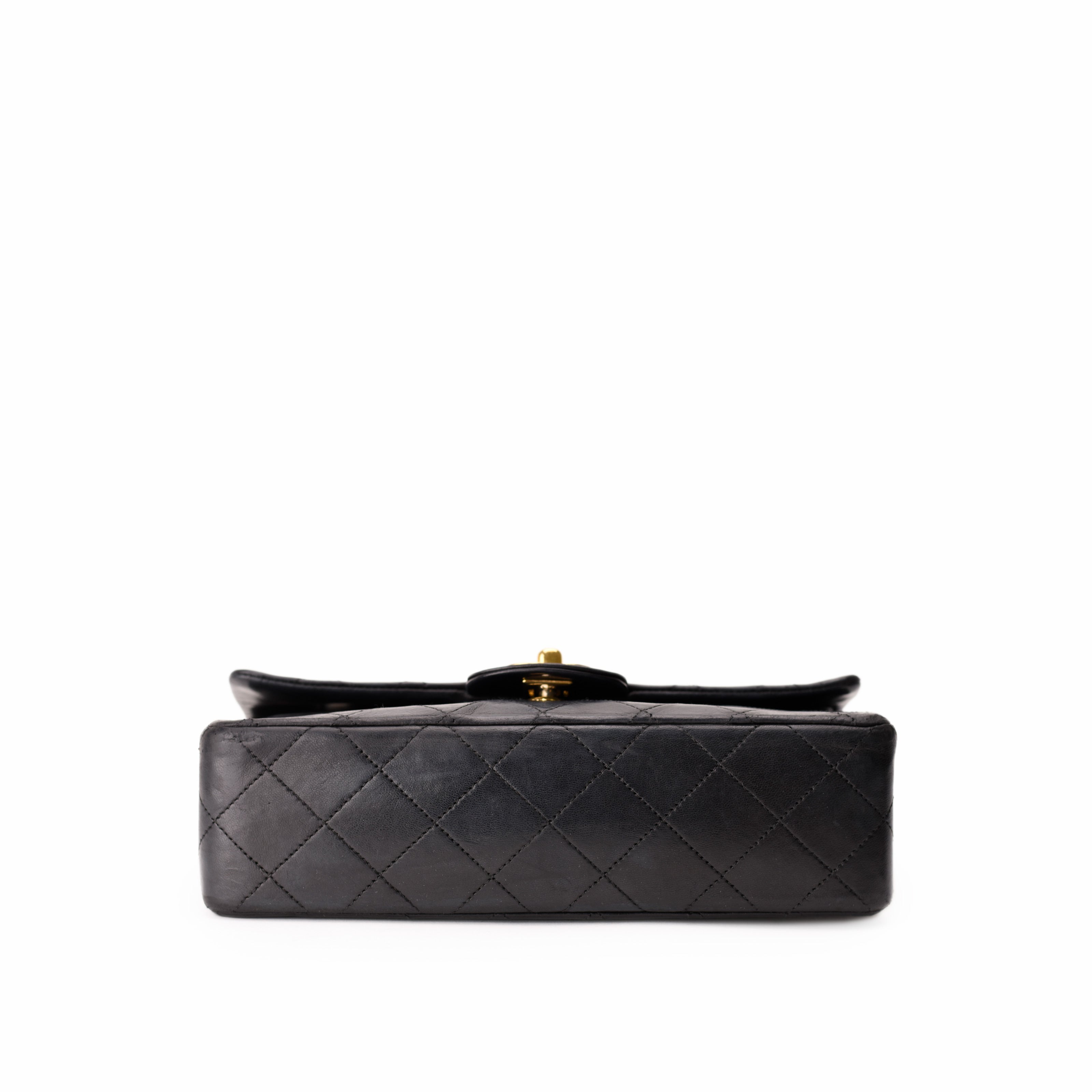 Chanel Timeless Small Vintage 24k Black Lambskin GHW