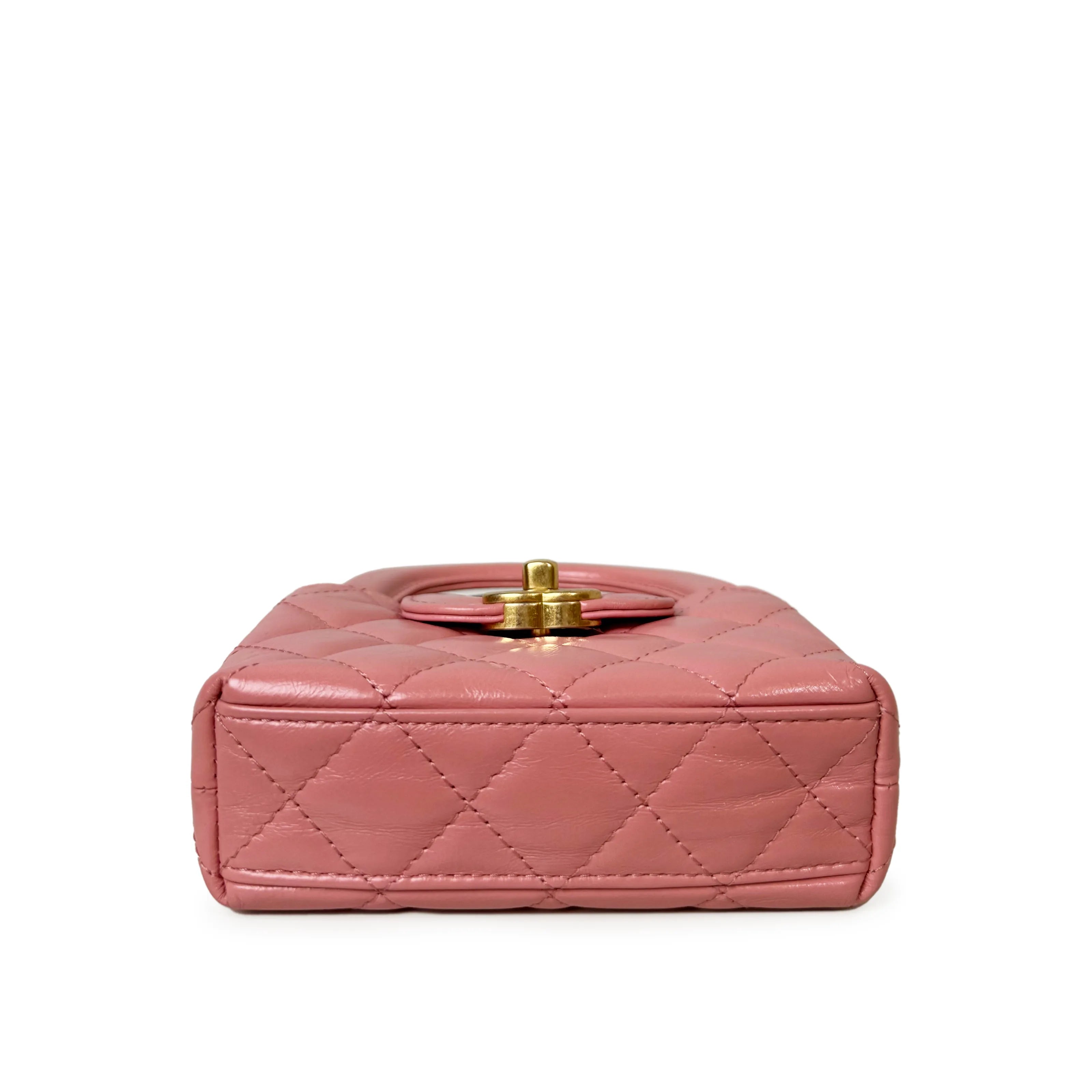 Exclusive Chanel Pink Nano Kelly Bag
