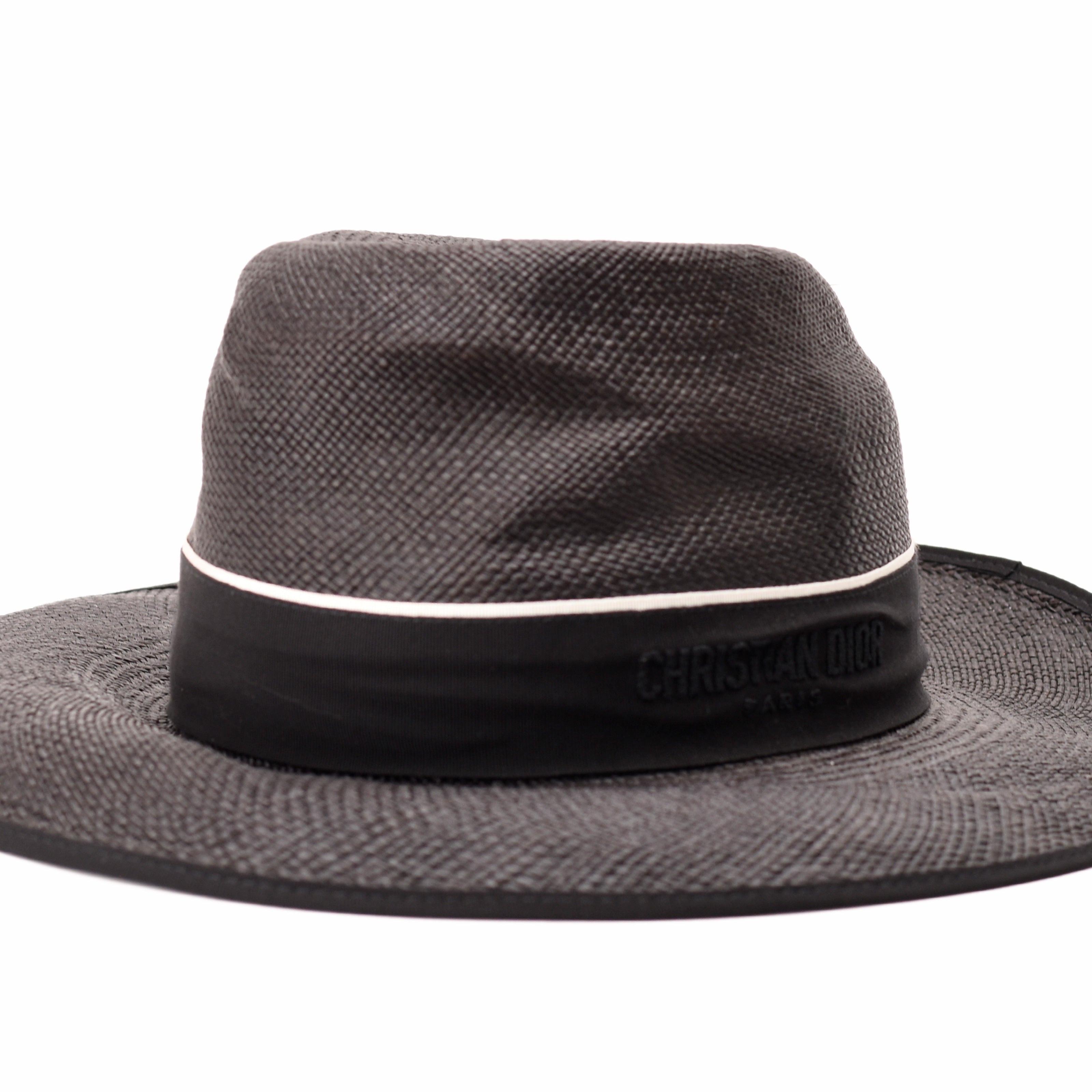 Dior Woven Straw Raffia Hat