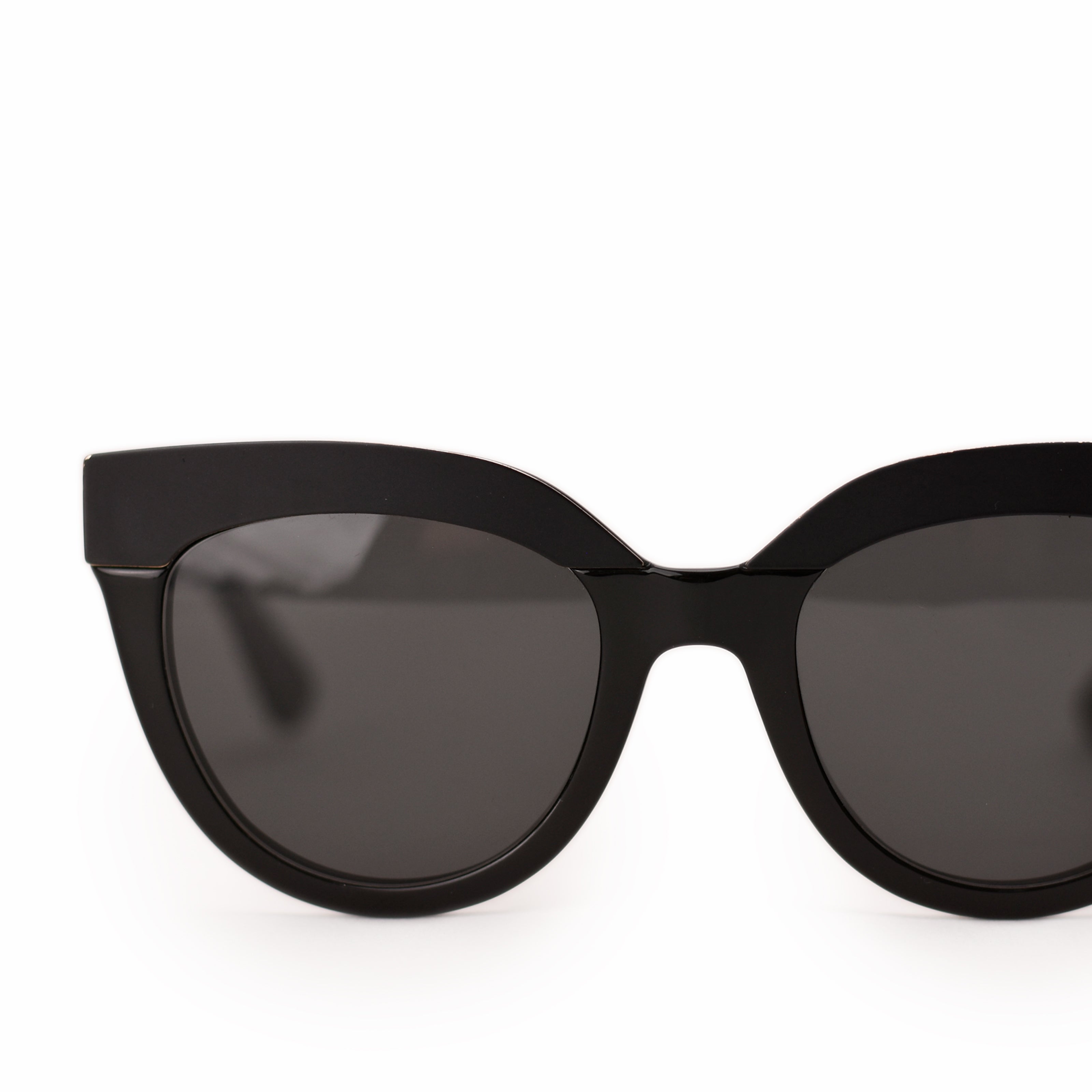 Dior Black Sunglasses Round
