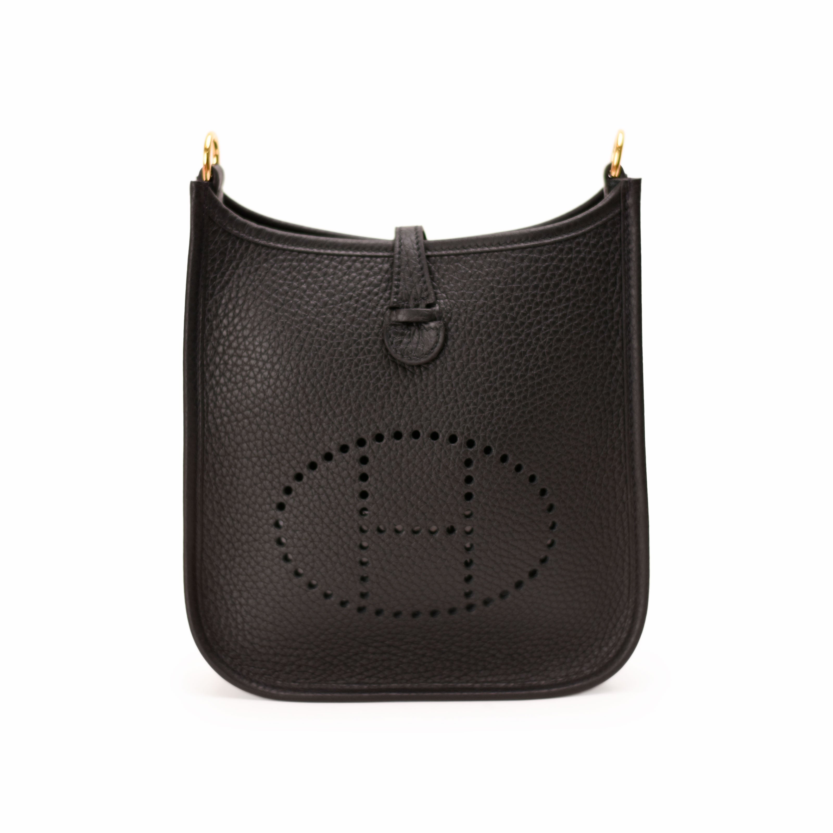 Hermès Evelyne 16 Amazone Black Clemence GHW