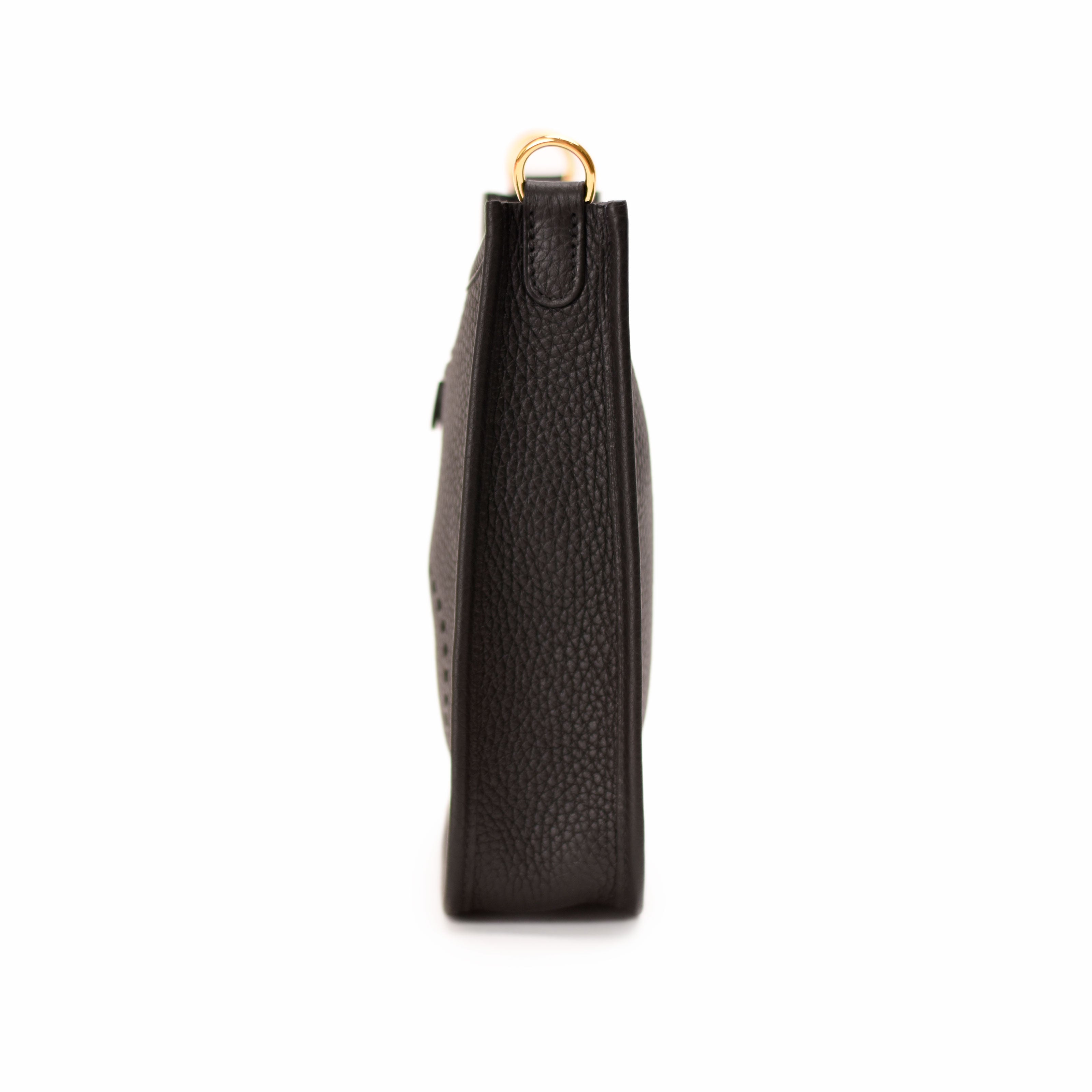 Hermès Evelyne 16 Amazone Black Clemence GHW