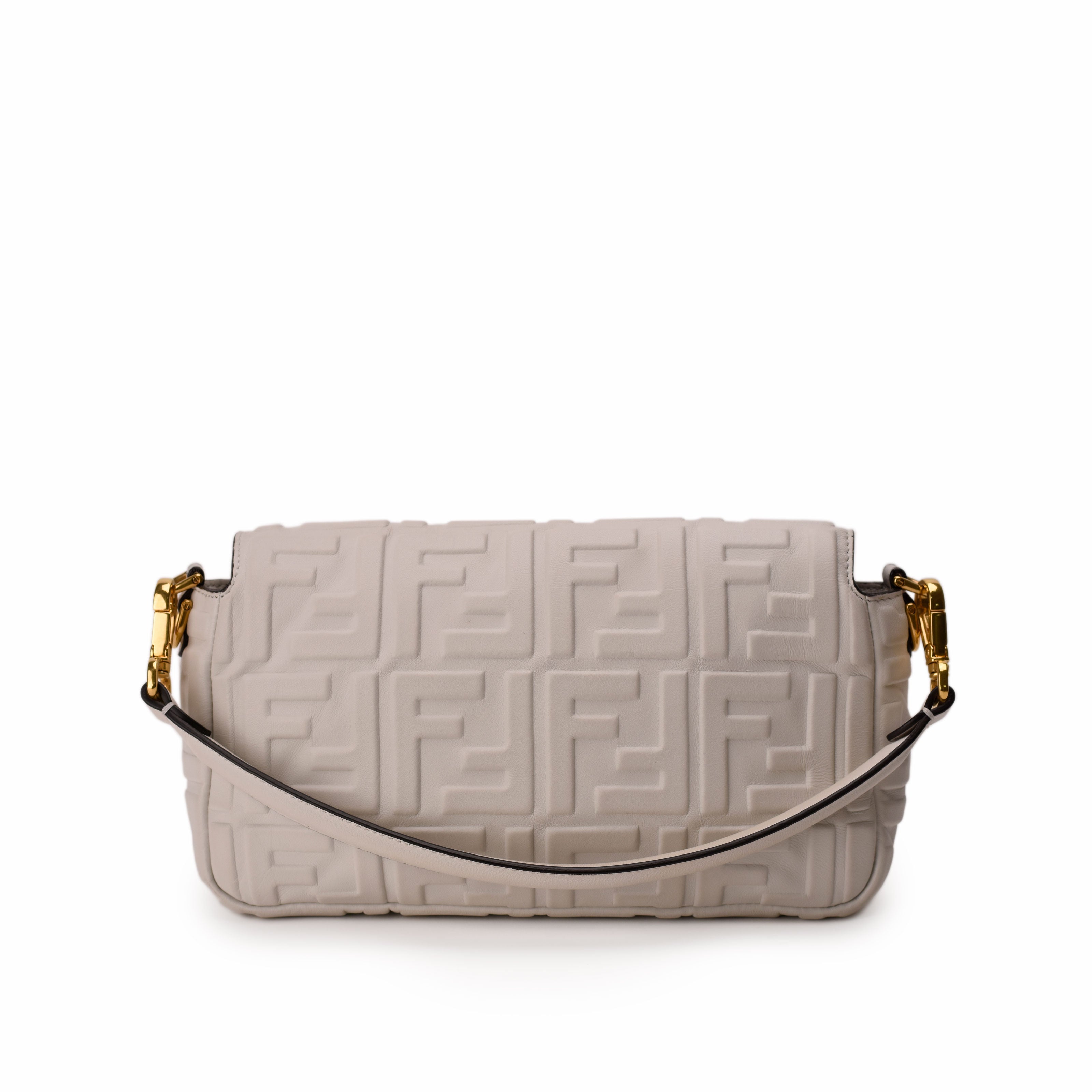 Fendi Baguette Bag White