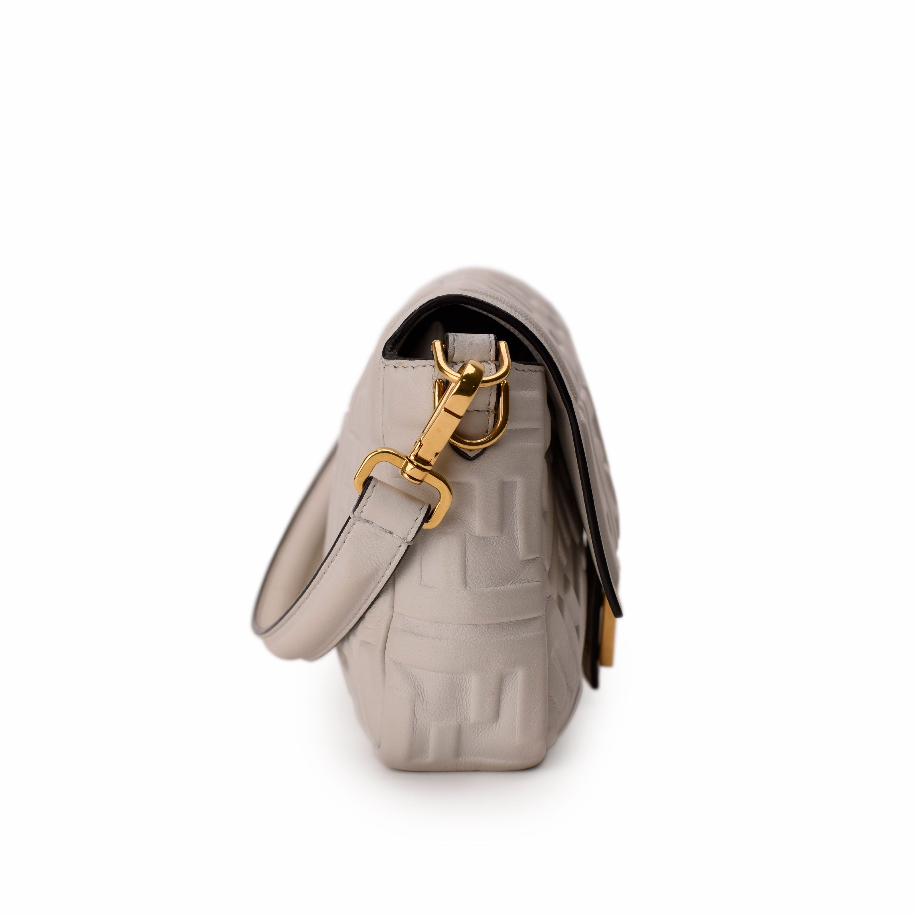 Fendi Baguette Bag White