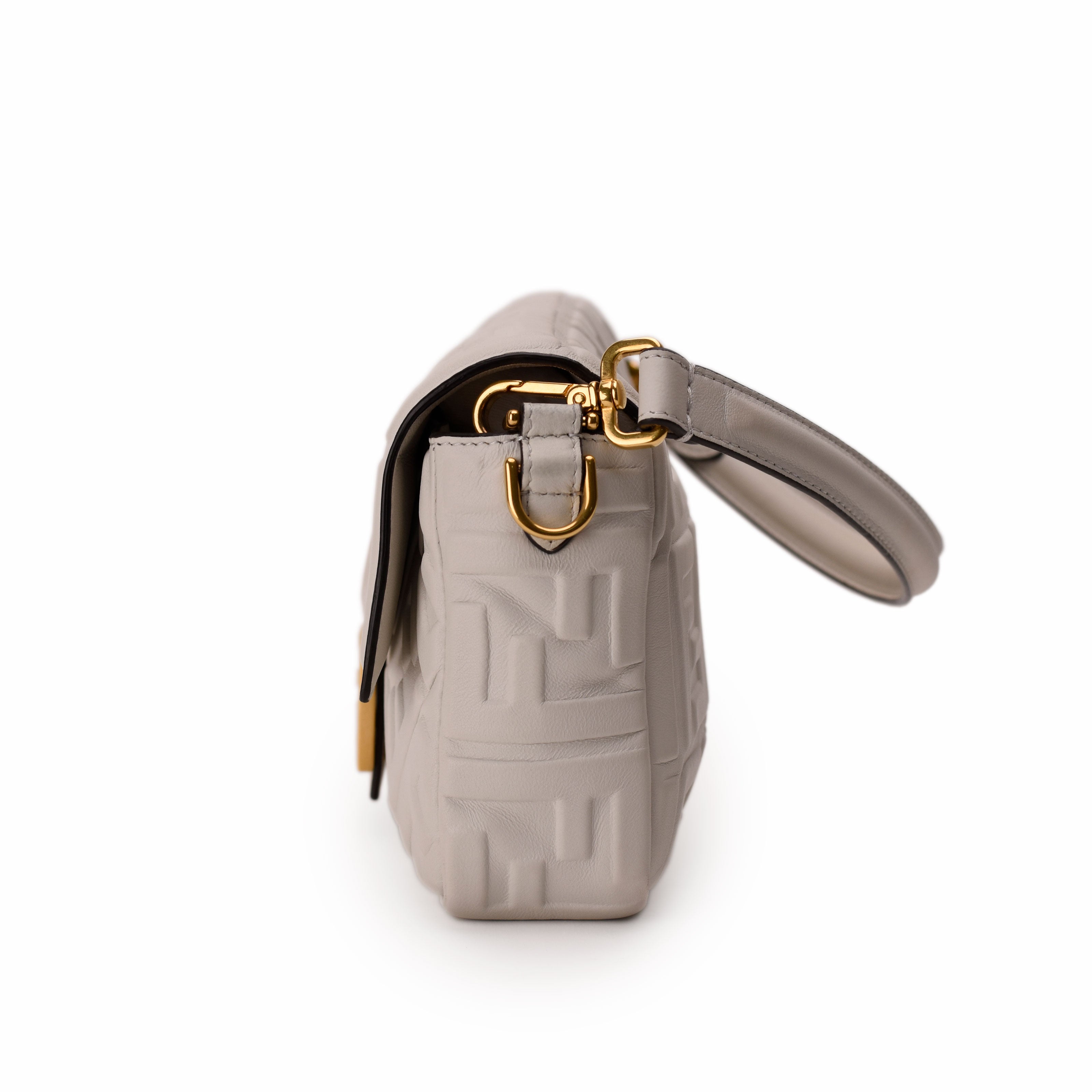 Fendi Baguette Bag White