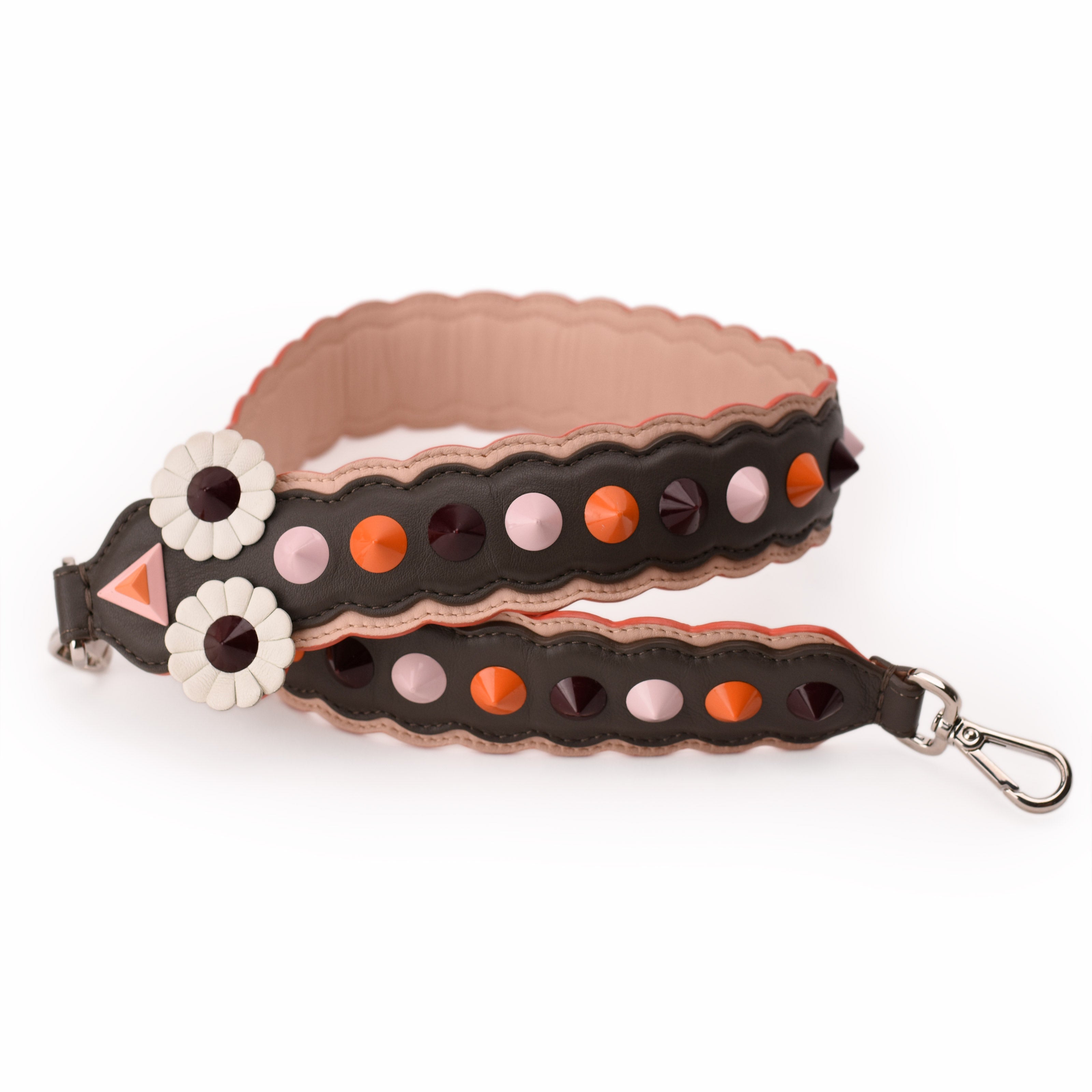 Fendi Studded Strap You Shoulder Strap
