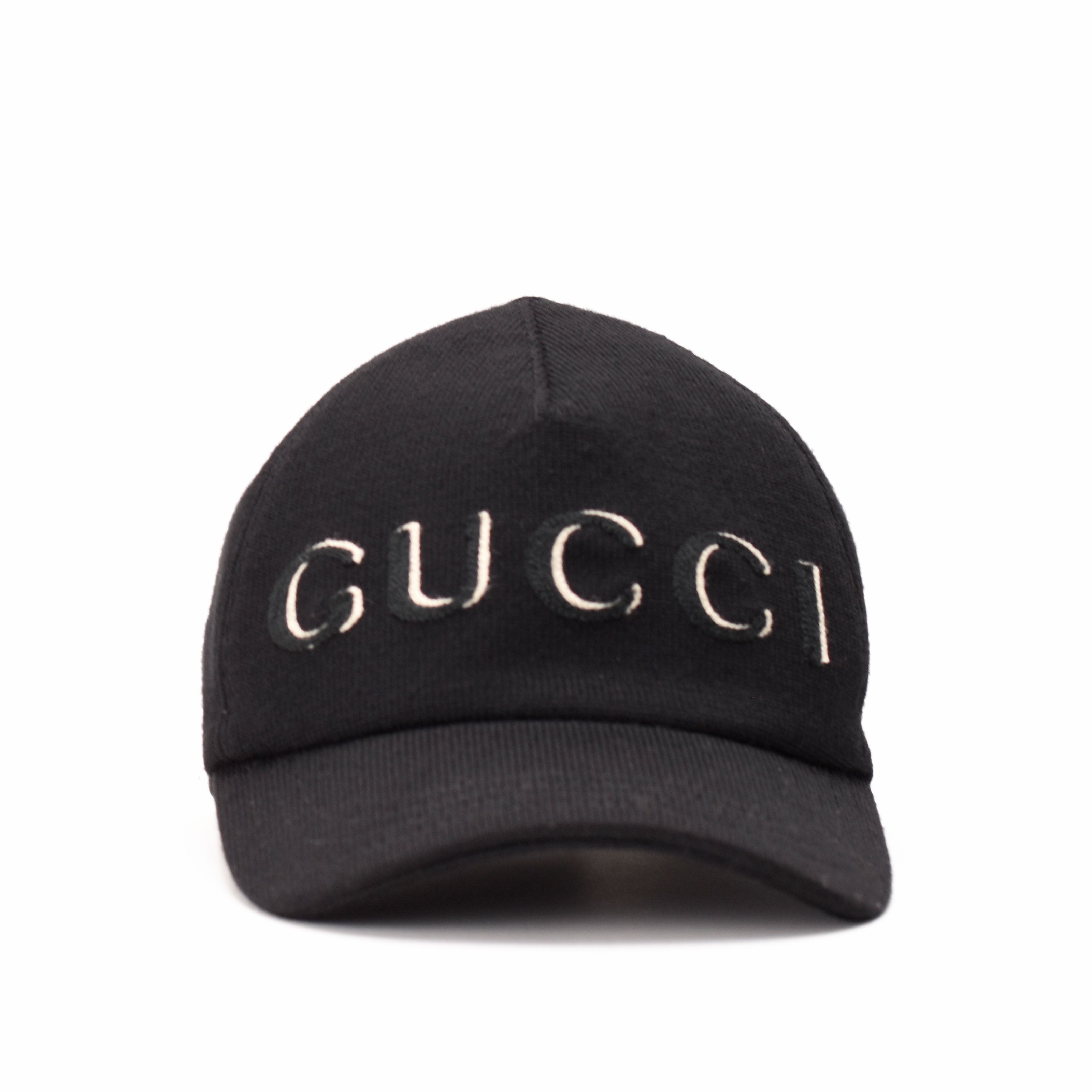 Gucci Black Logo Baseball Hat