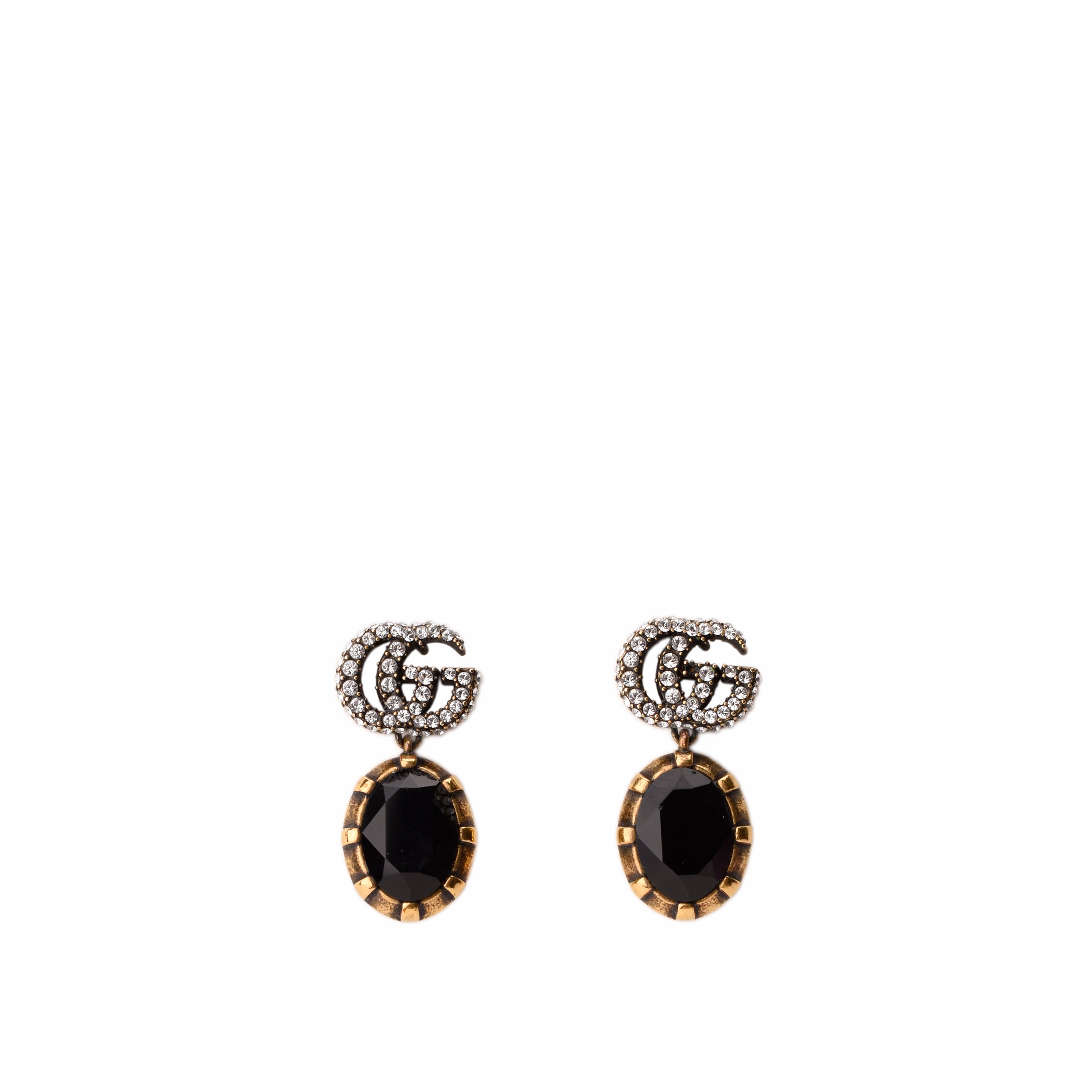 Gucci GG Marmont crystal earrings